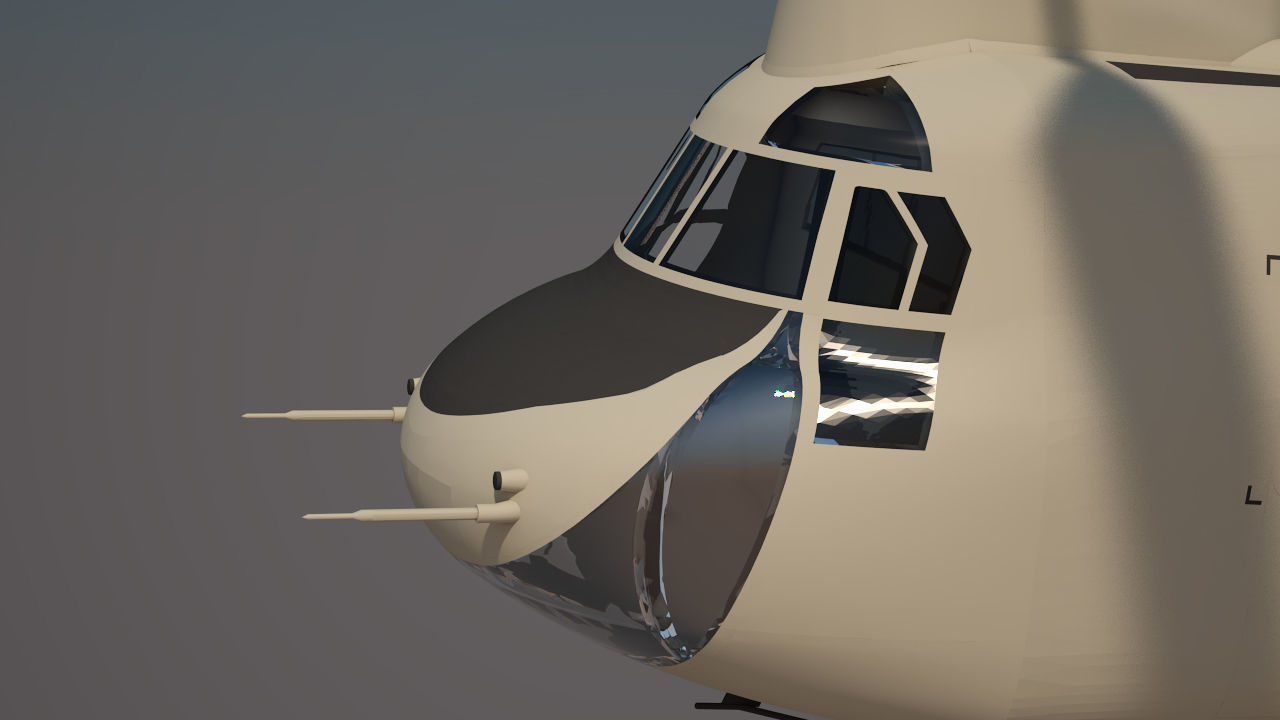 US Army Chinook CH 47 F 3D model_2