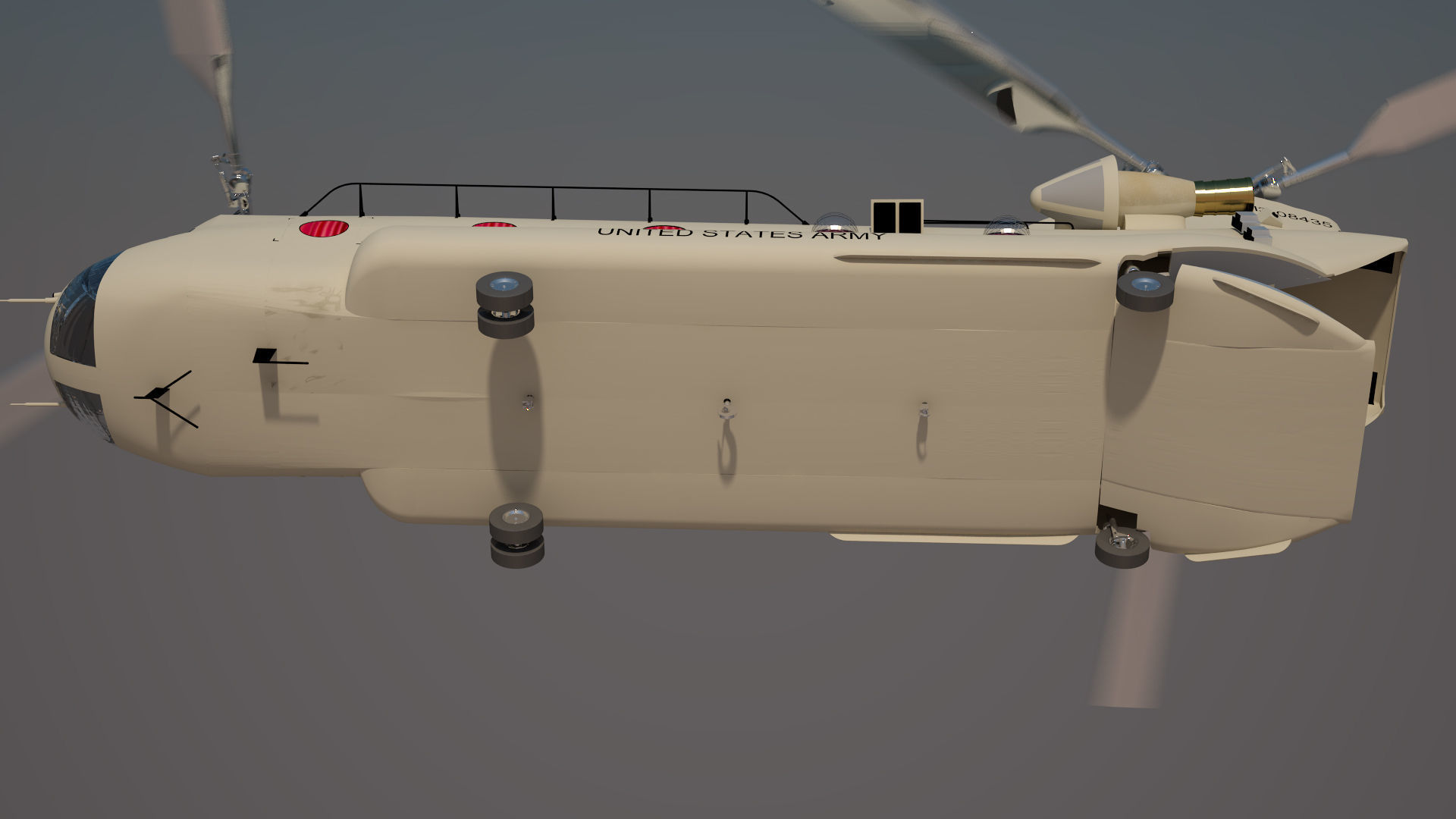 US Army Chinook CH 47 F 3D model_22