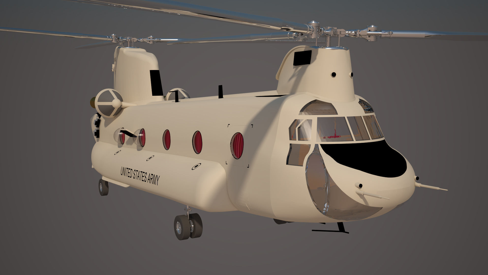 US Army Chinook CH 47 F 3D model_33