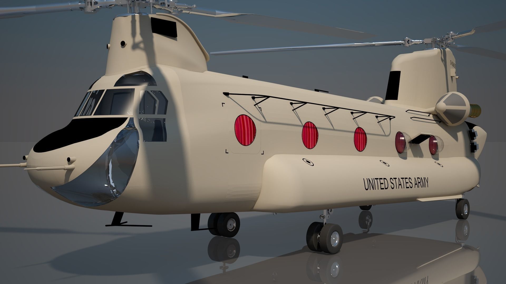 US Army Chinook CH 47 F 3D model_30