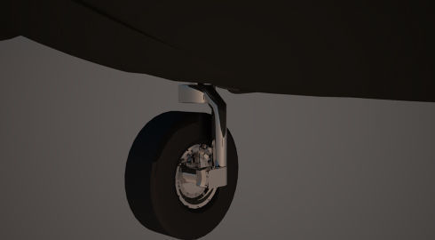 Royal Air force Chinook CH 47 3D model_9