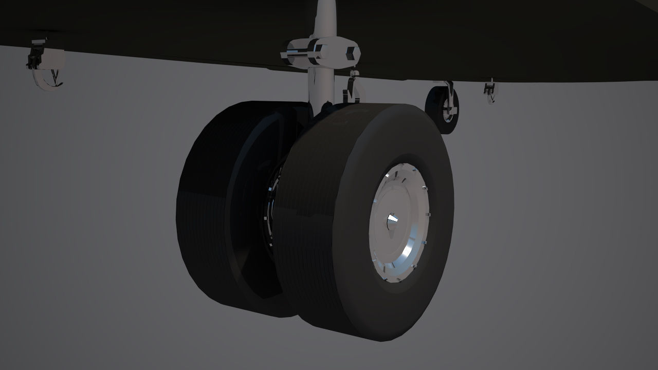 Royal Air force Chinook CH 47 3D model_8