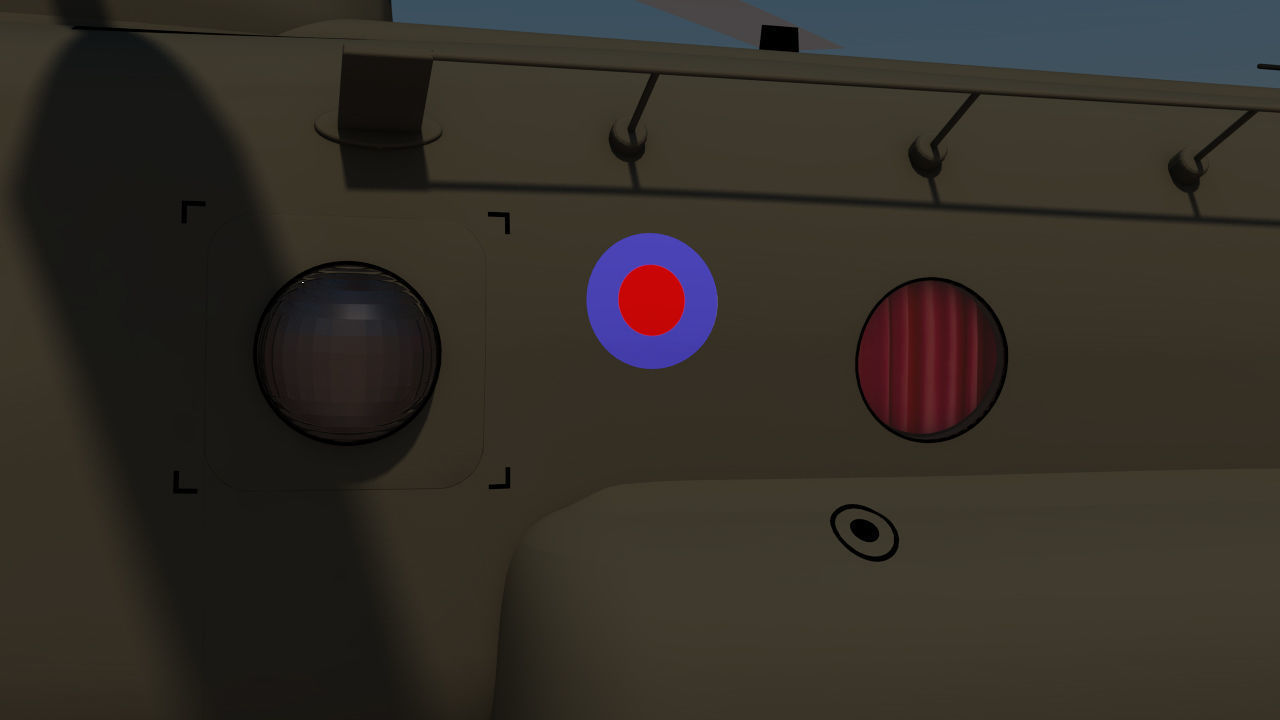 Royal Air force Chinook CH 47 3D model_1