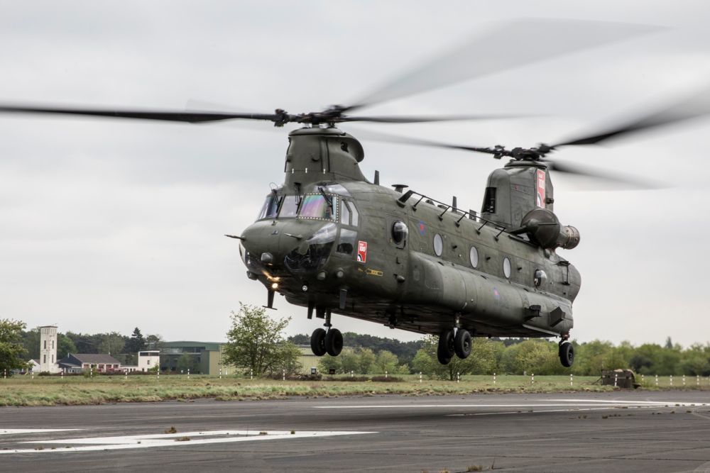 Royal Air force Chinook CH 47 3D model_27
