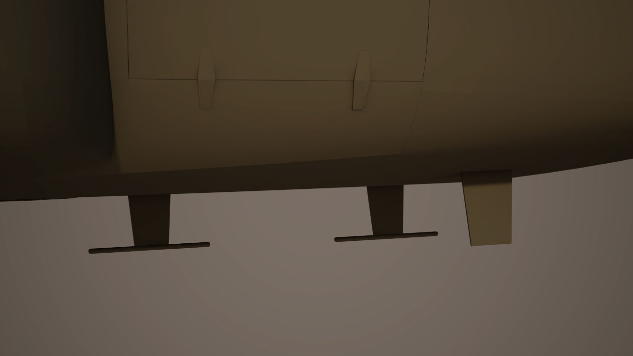 Royal Air force Chinook CH 47 3D model_5