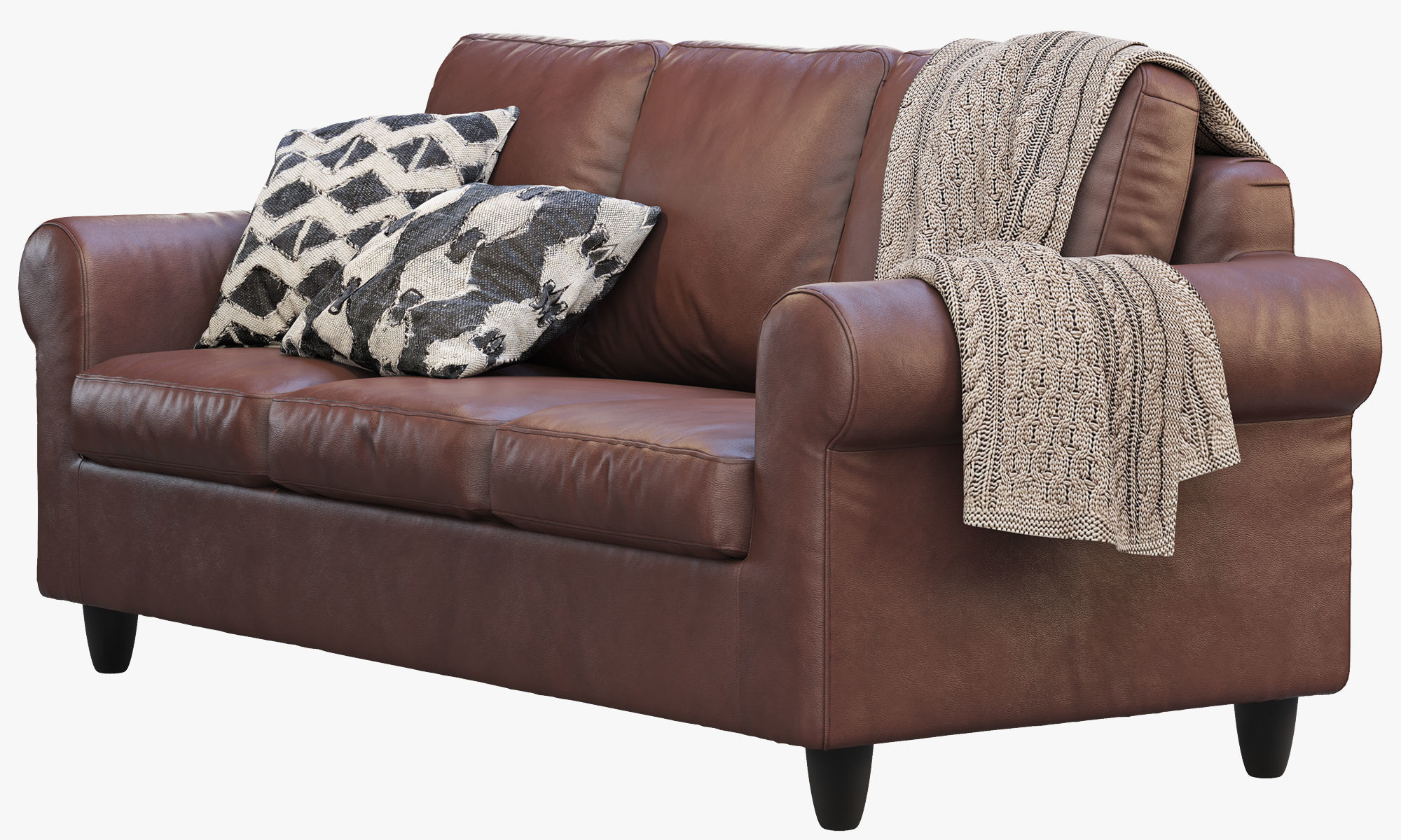 Fixhult sofa Ikea 3D model_6