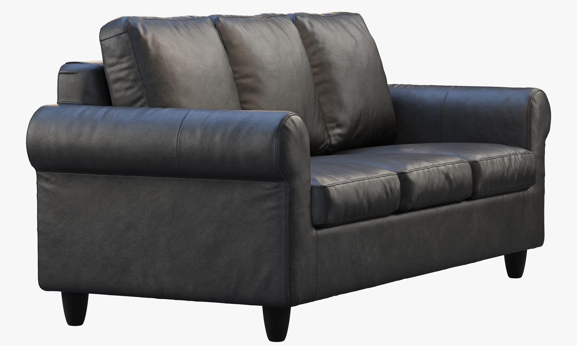 Fixhult sofa Ikea 3D model_17