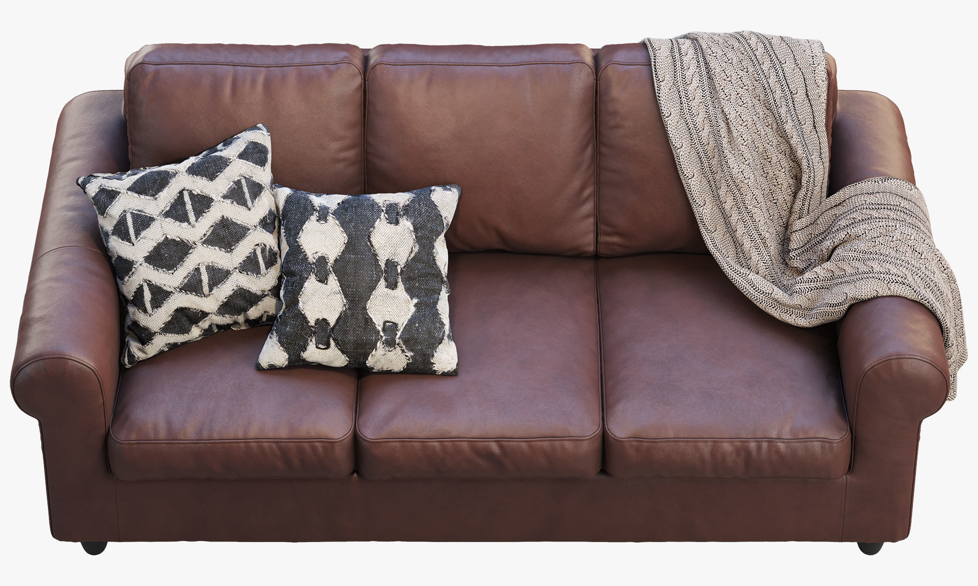 Fixhult sofa Ikea 3D model_7