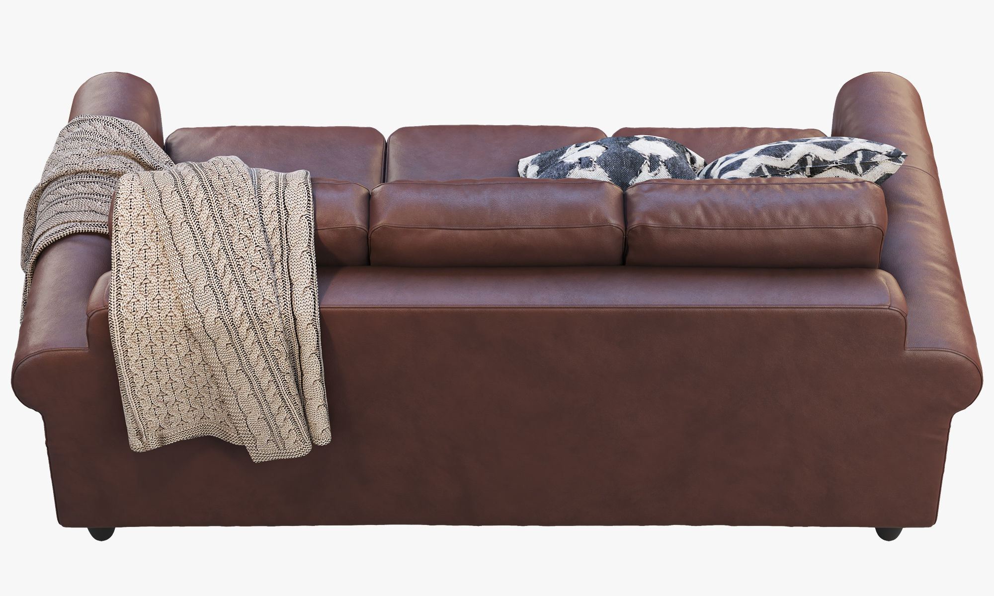 Fixhult sofa Ikea 3D model_11