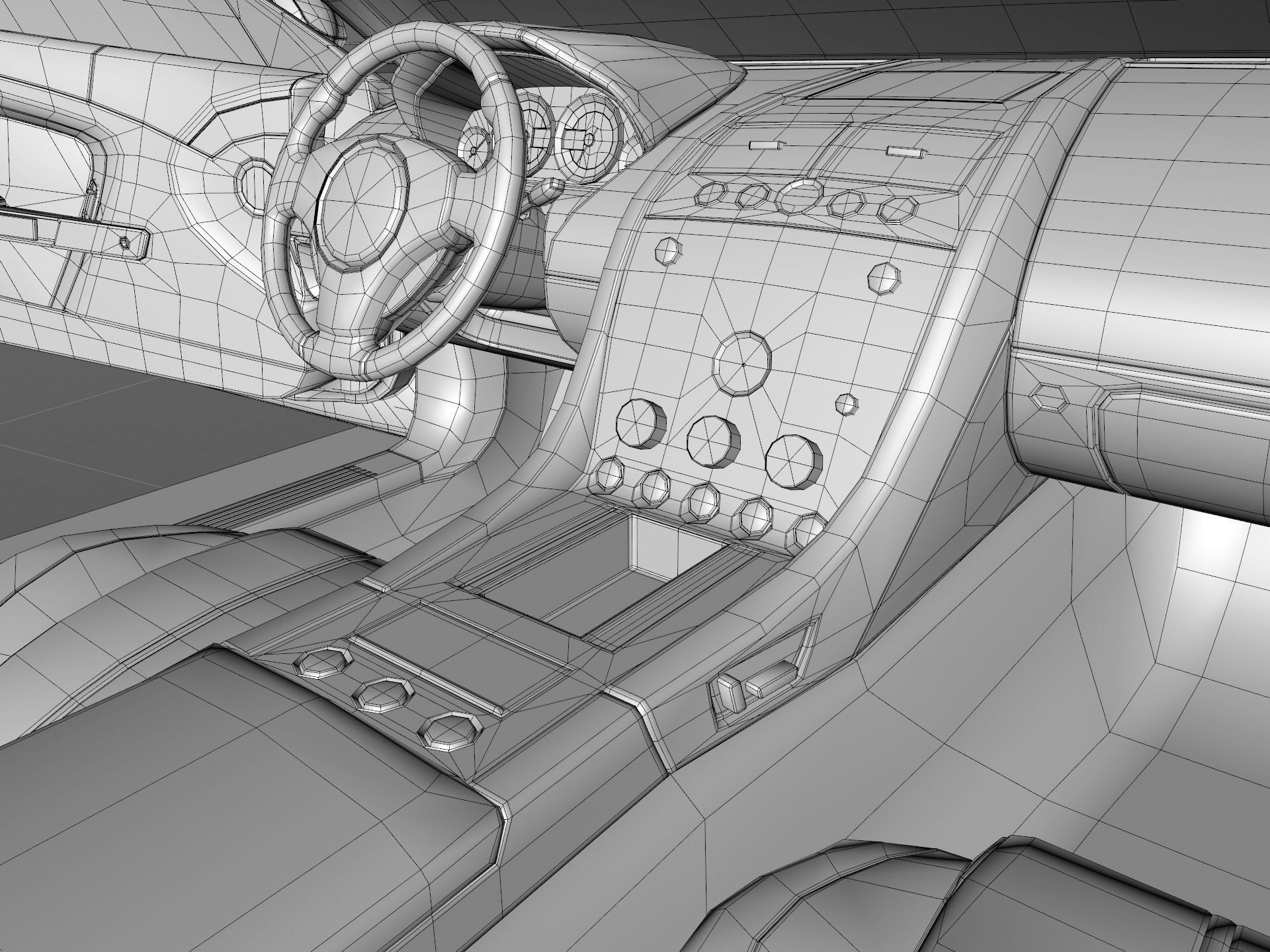 Aston Martin DB9 2008 3D model_12