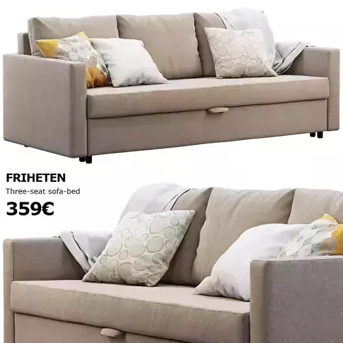 Friheten sofa Ikea 3D model