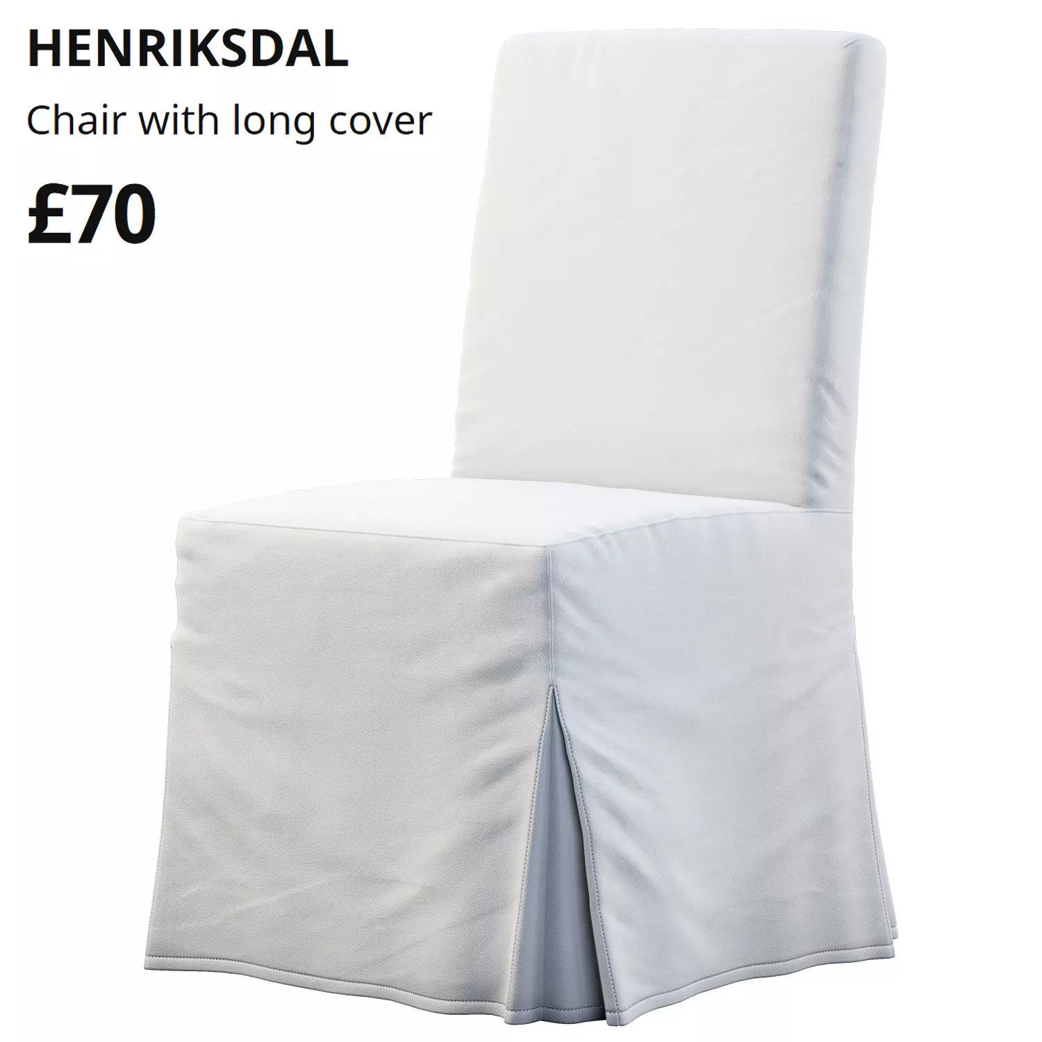 Henriksdal chair Ikea 3D model_0