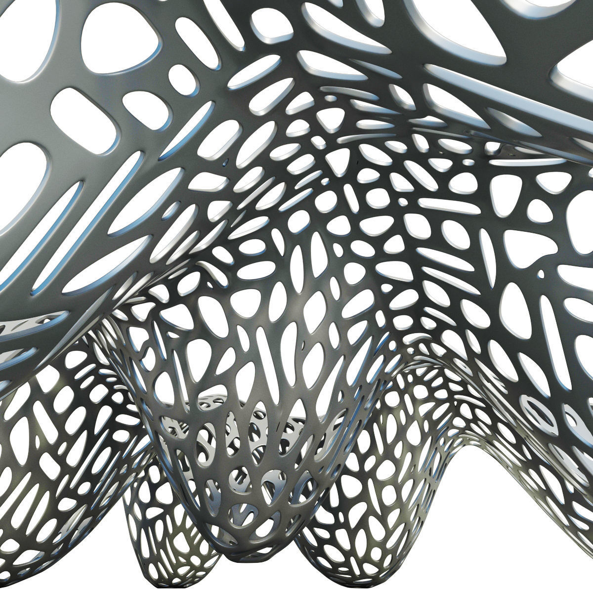 Bionica decor hall 3D model_3