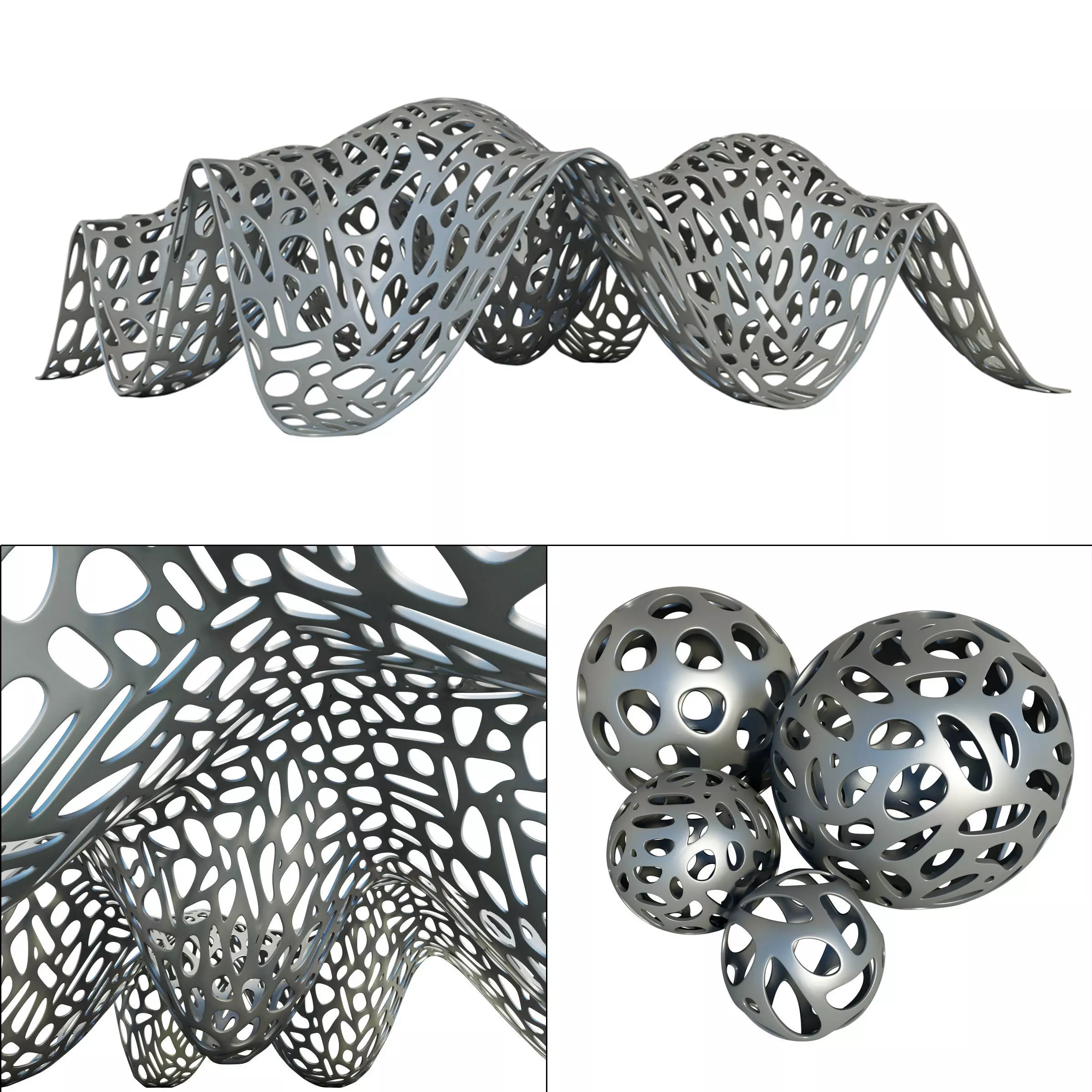 Bionica decor hall 3D model_0