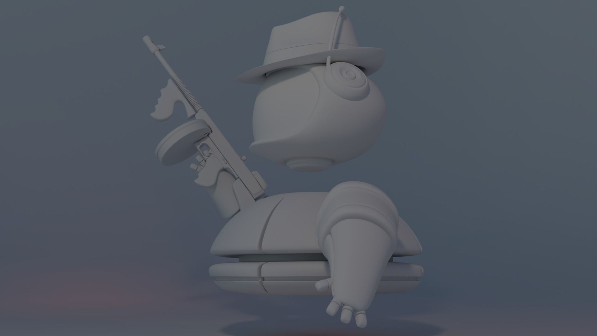 Assistant Droid - Gangster Glitch 3D model_6