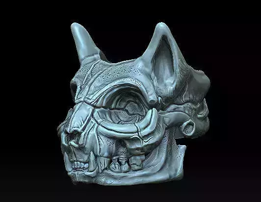 CAT SKULL EGIPTIAN RING DETAILED
