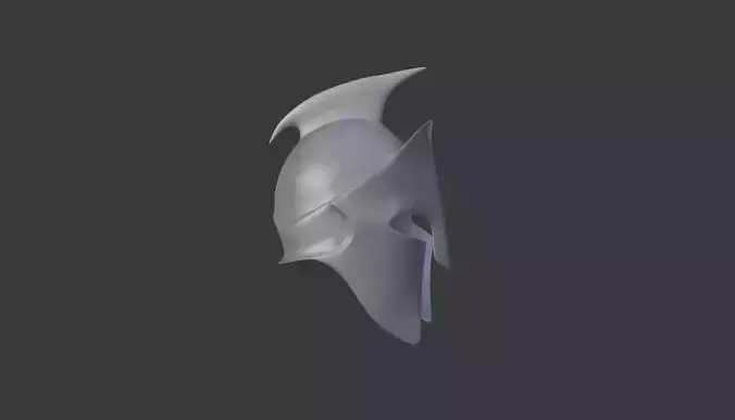 300 Themistokles Helmet Low-poly 3D model