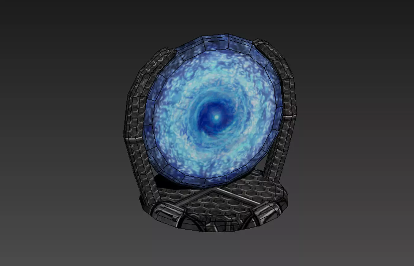 Portal - Game Ready Low-poly 3D model