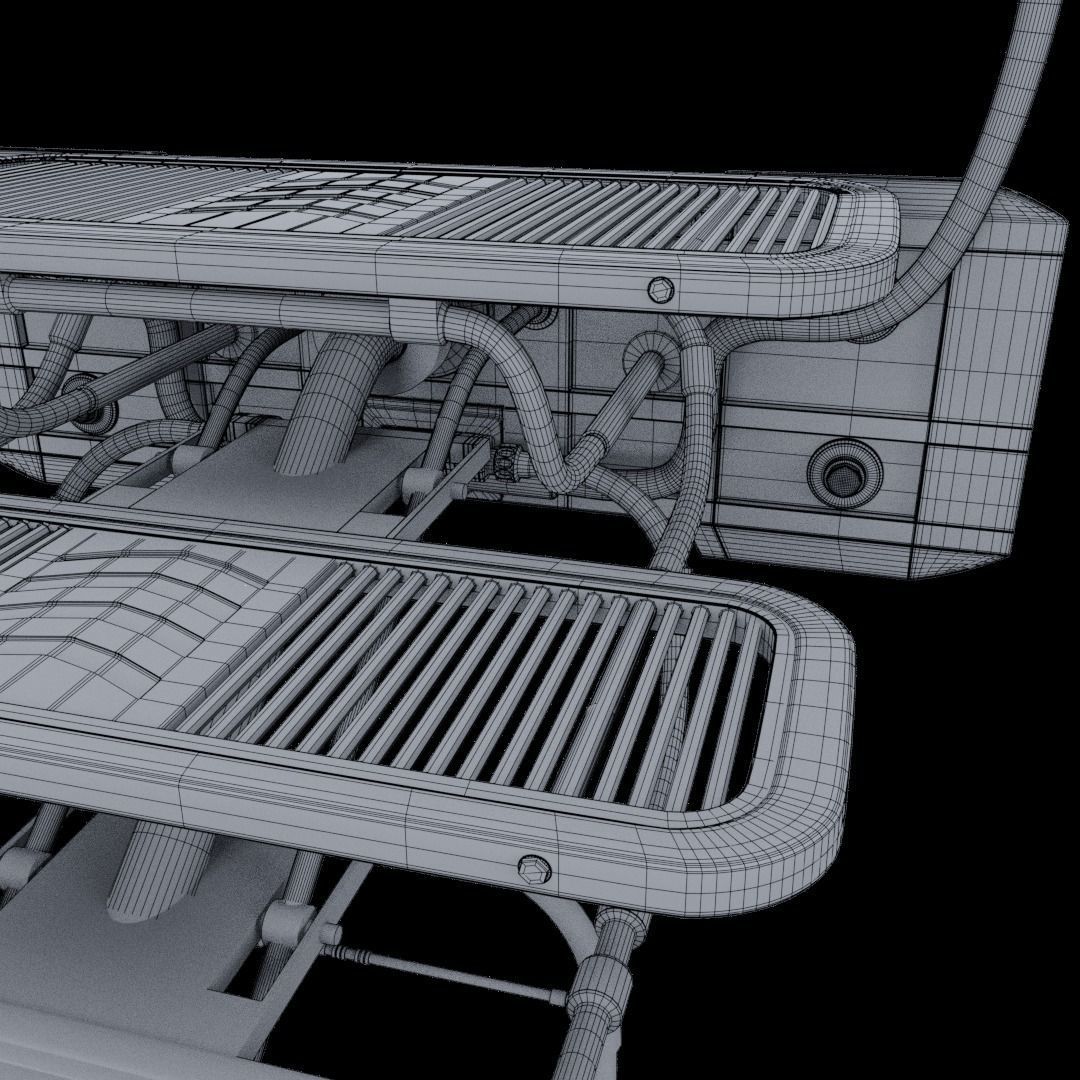 Sci Fi Stairs V1 3D model_12