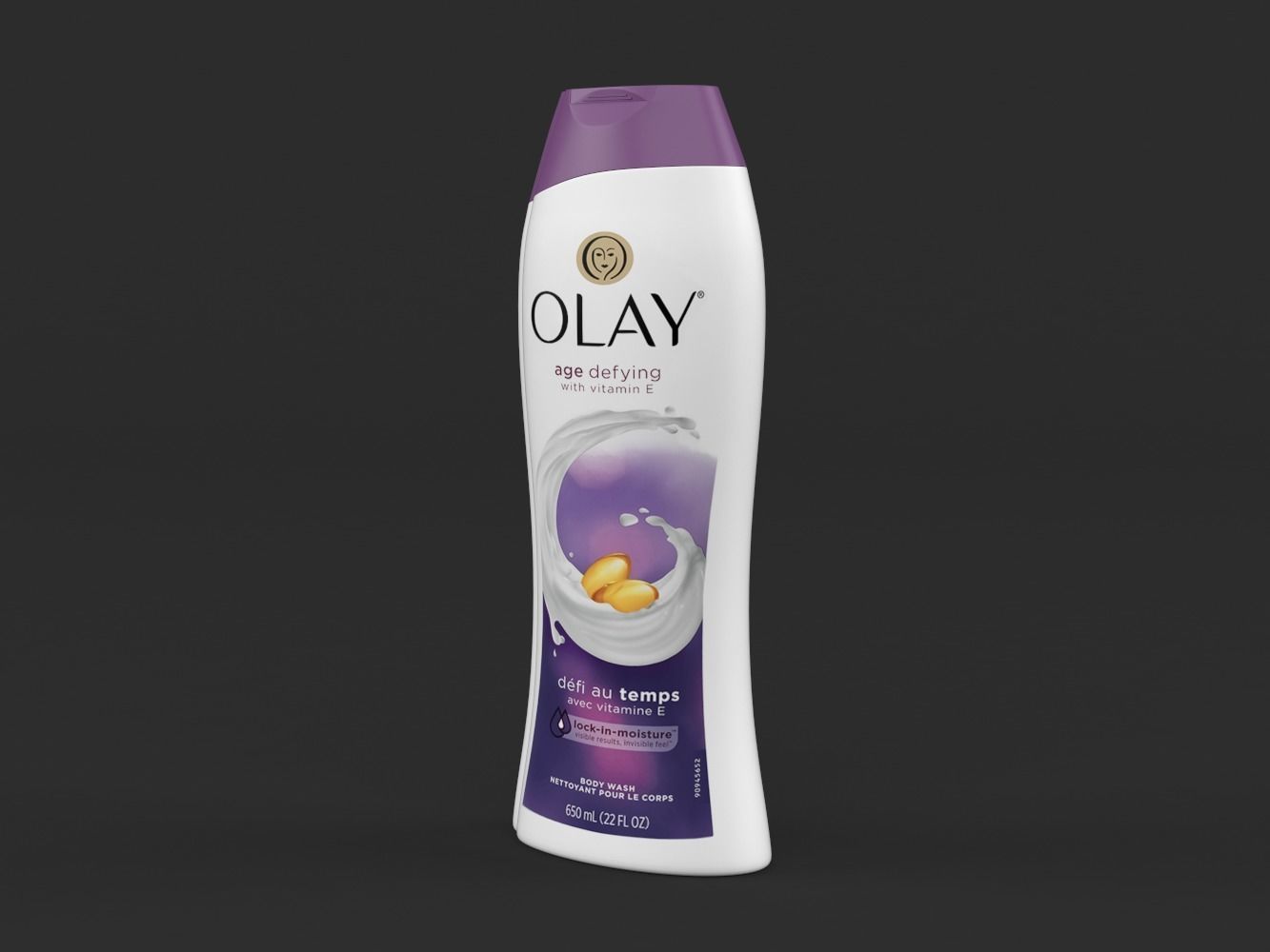 Olay Age Defying with Vitamin E Body Wash 3D model_4