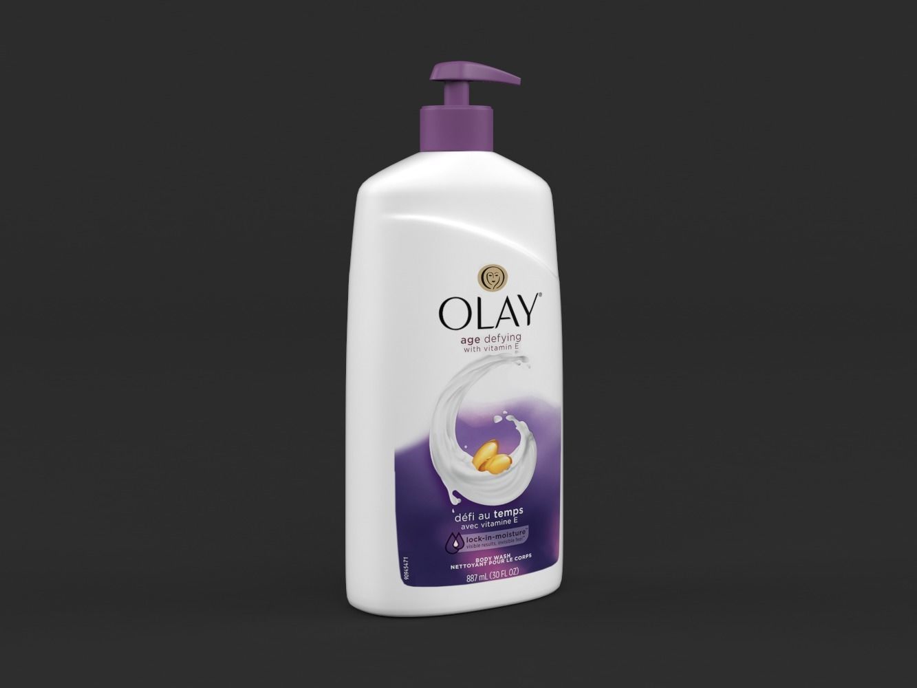 Olay Age Defying with Vitamin E Body Wash 3D model_7