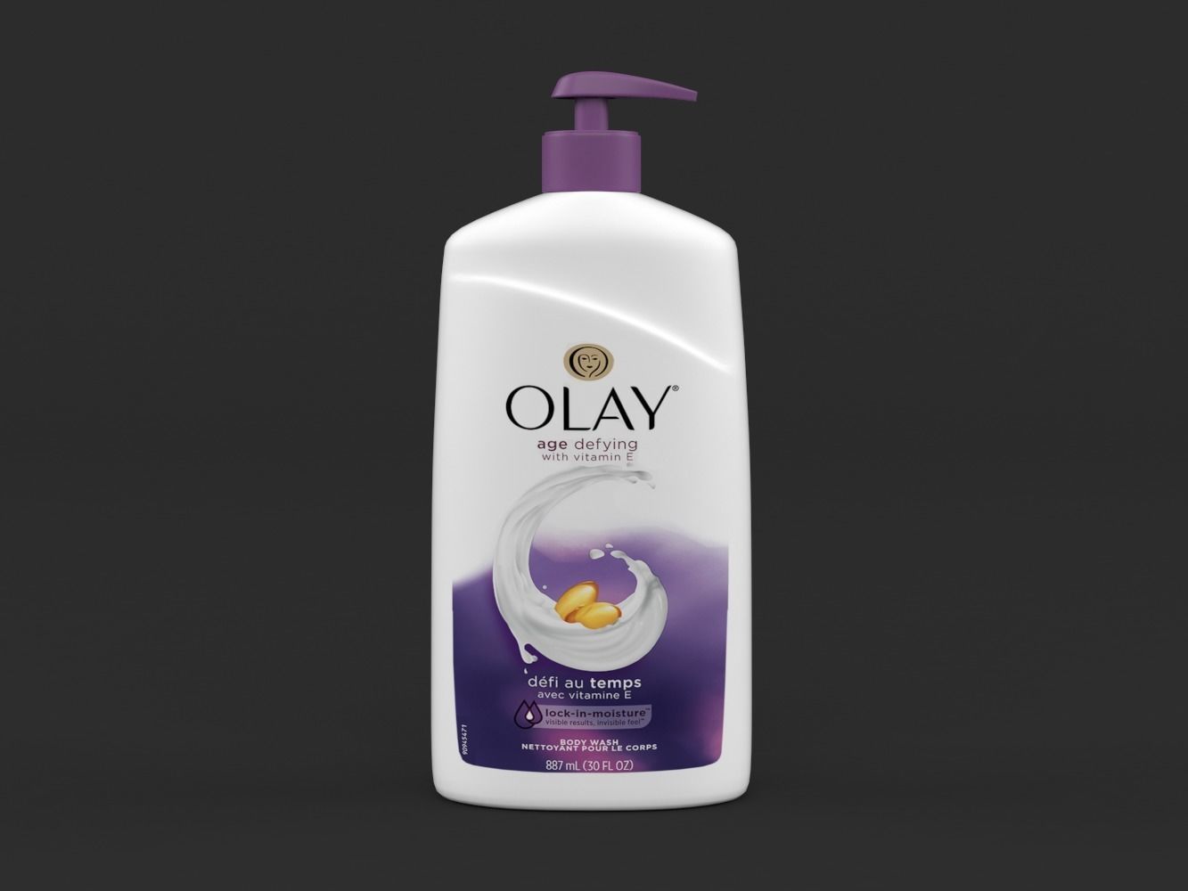 Olay Age Defying with Vitamin E Body Wash 3D model_5