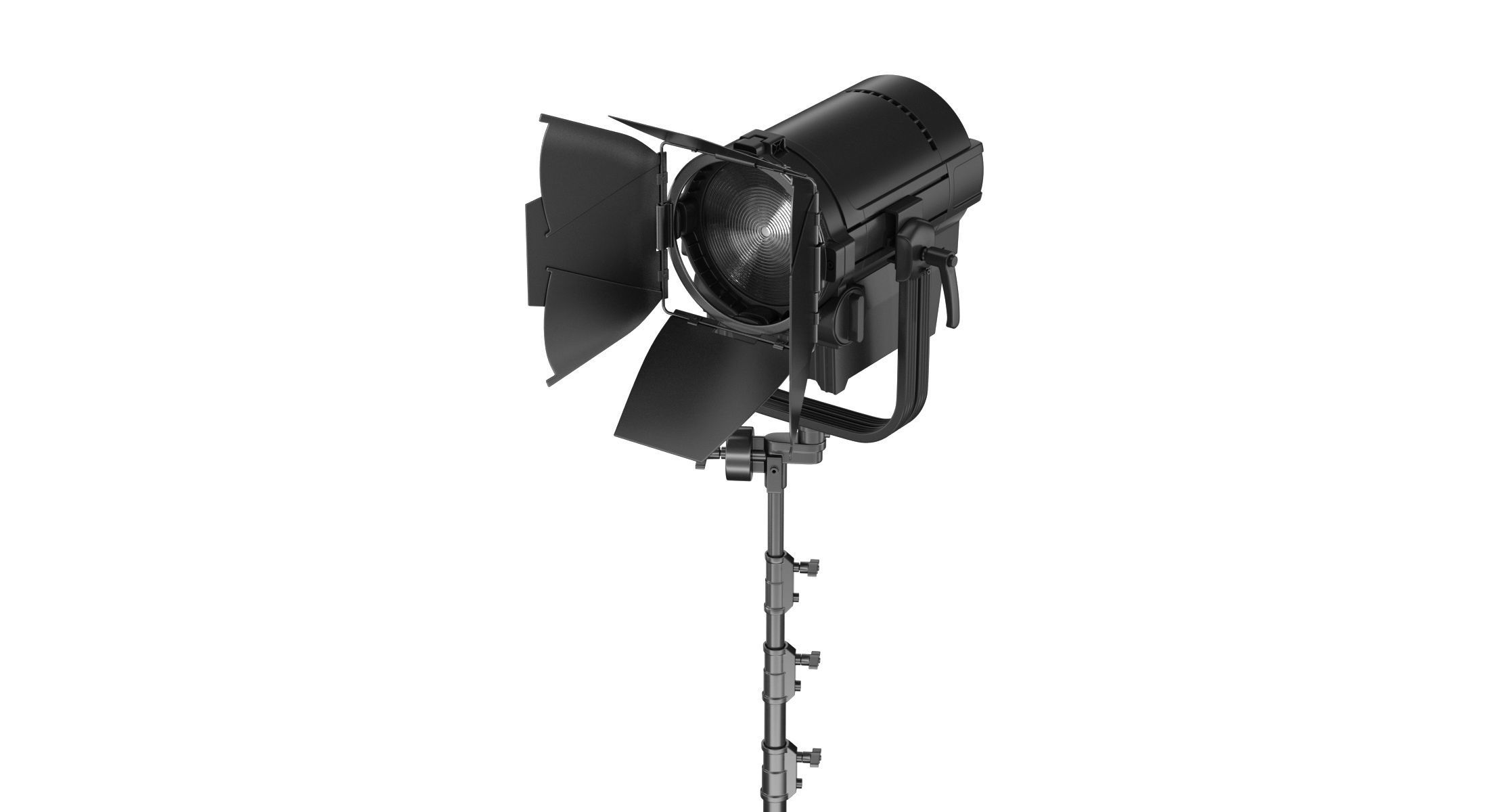 Arri L-Series L5-C with Stands and Bandoor 3D model_6