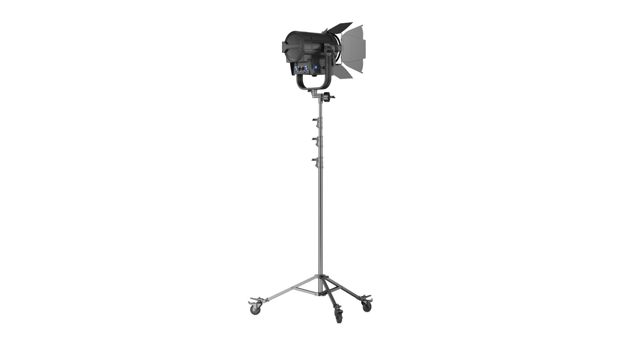 Arri L-Series L5-C with Stands and Bandoor 3D model_5