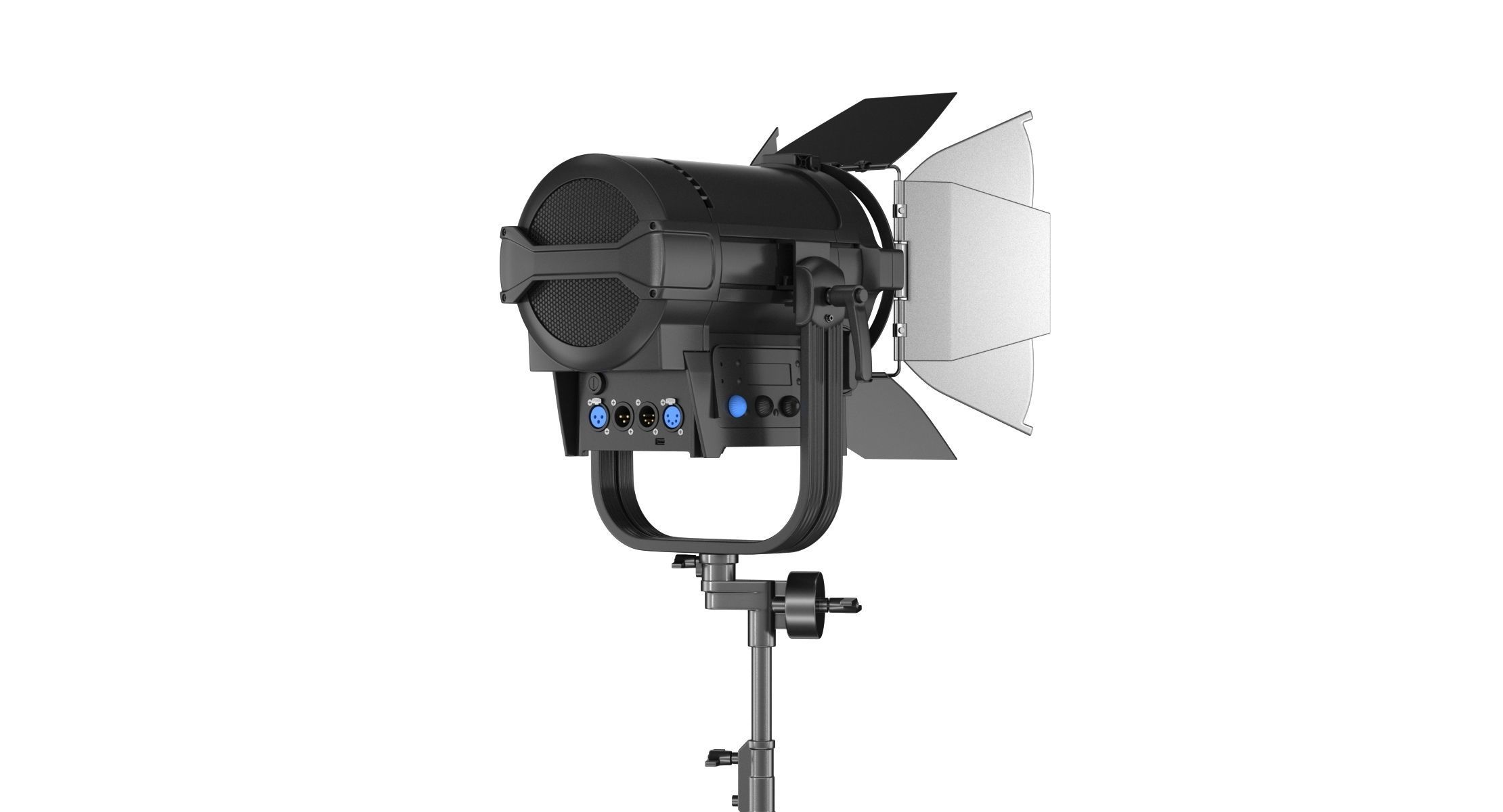 Arri L-Series L5-C with Stands and Bandoor 3D model_7