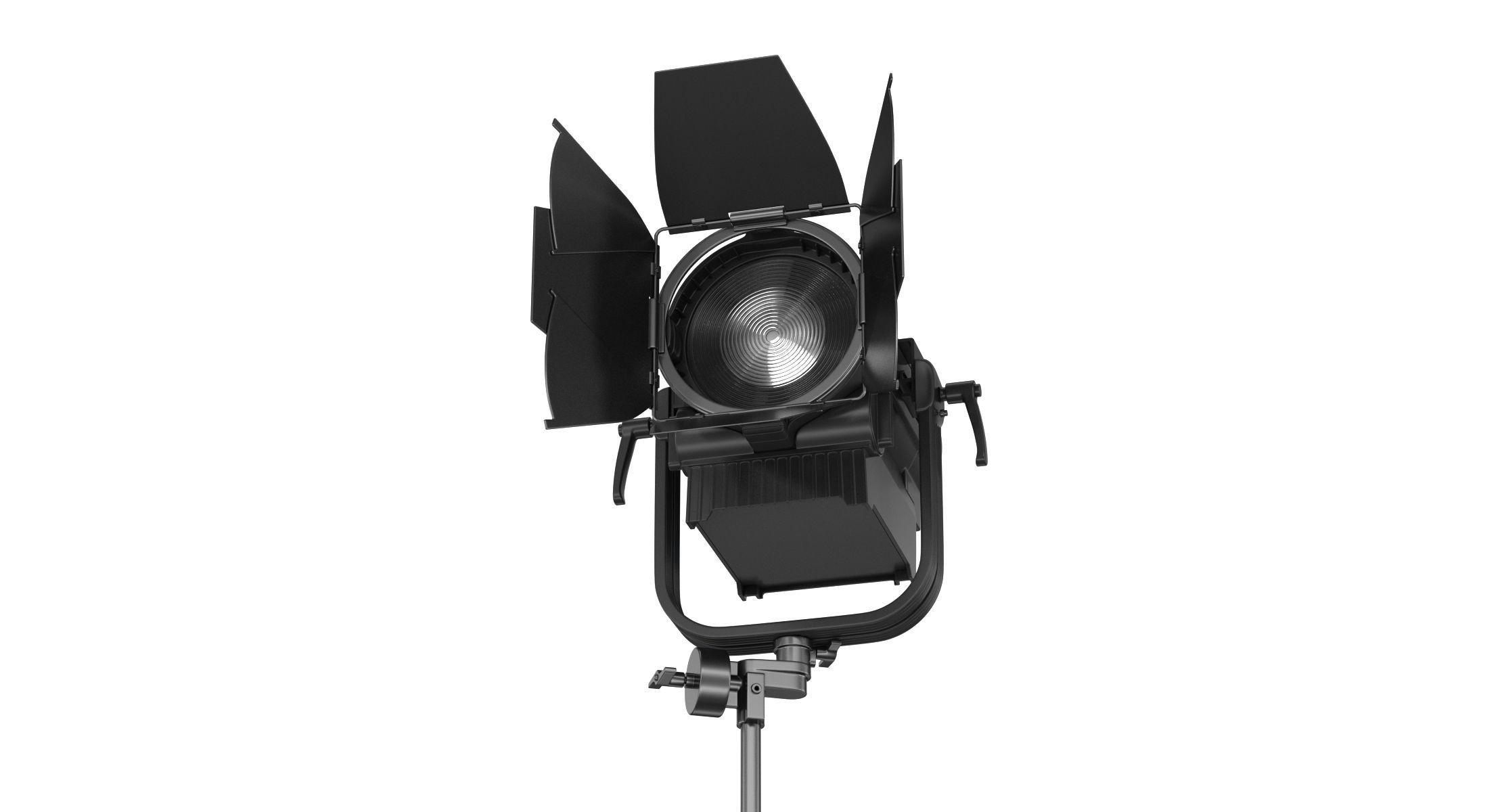 Arri L-Series L5-C with Stands and Bandoor 3D model_8