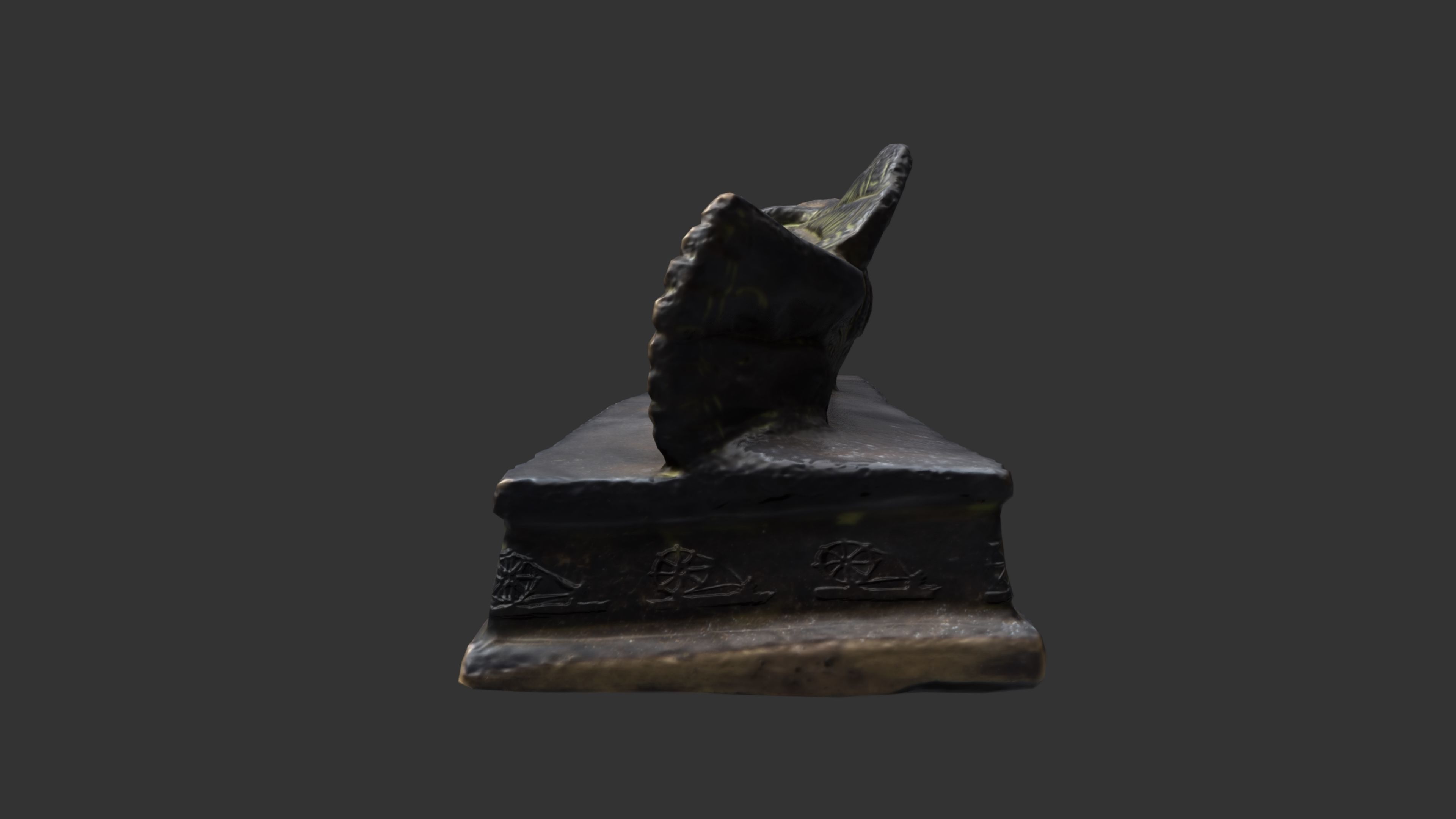 Sleeping Gandhi 3DP 3D print model_18