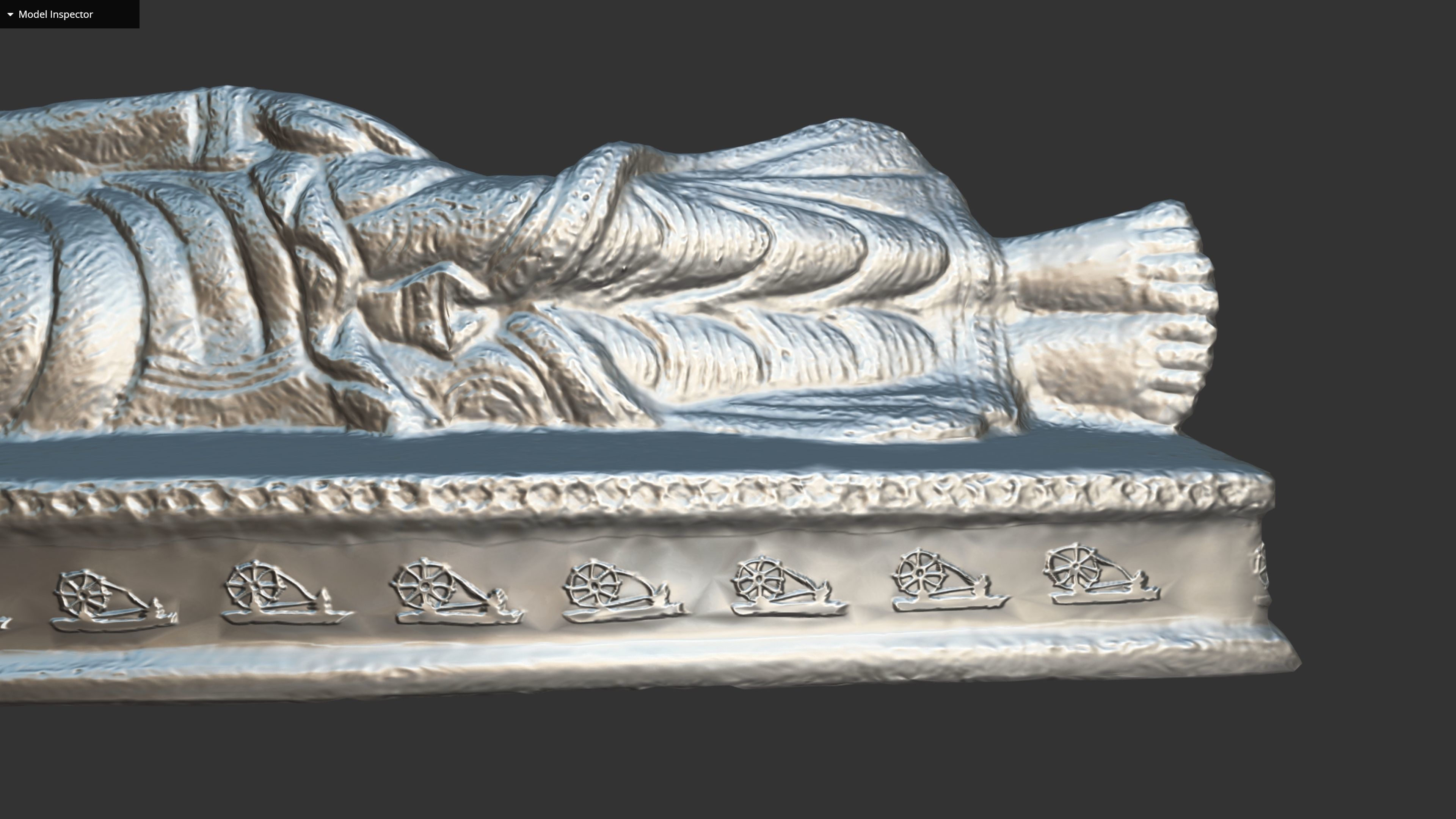 Sleeping Gandhi 3DP 3D print model_25