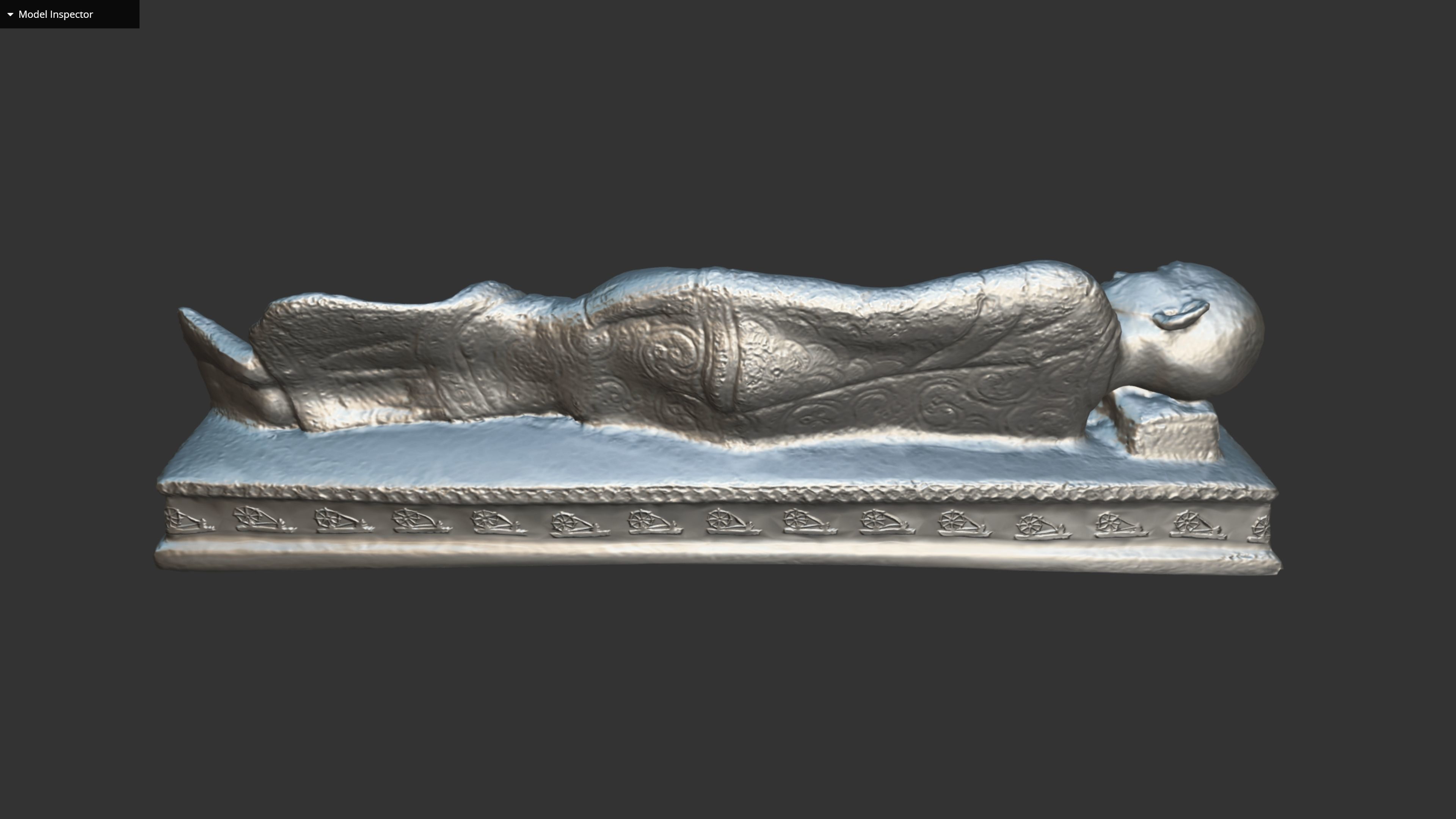 Sleeping Gandhi 3DP 3D print model_22