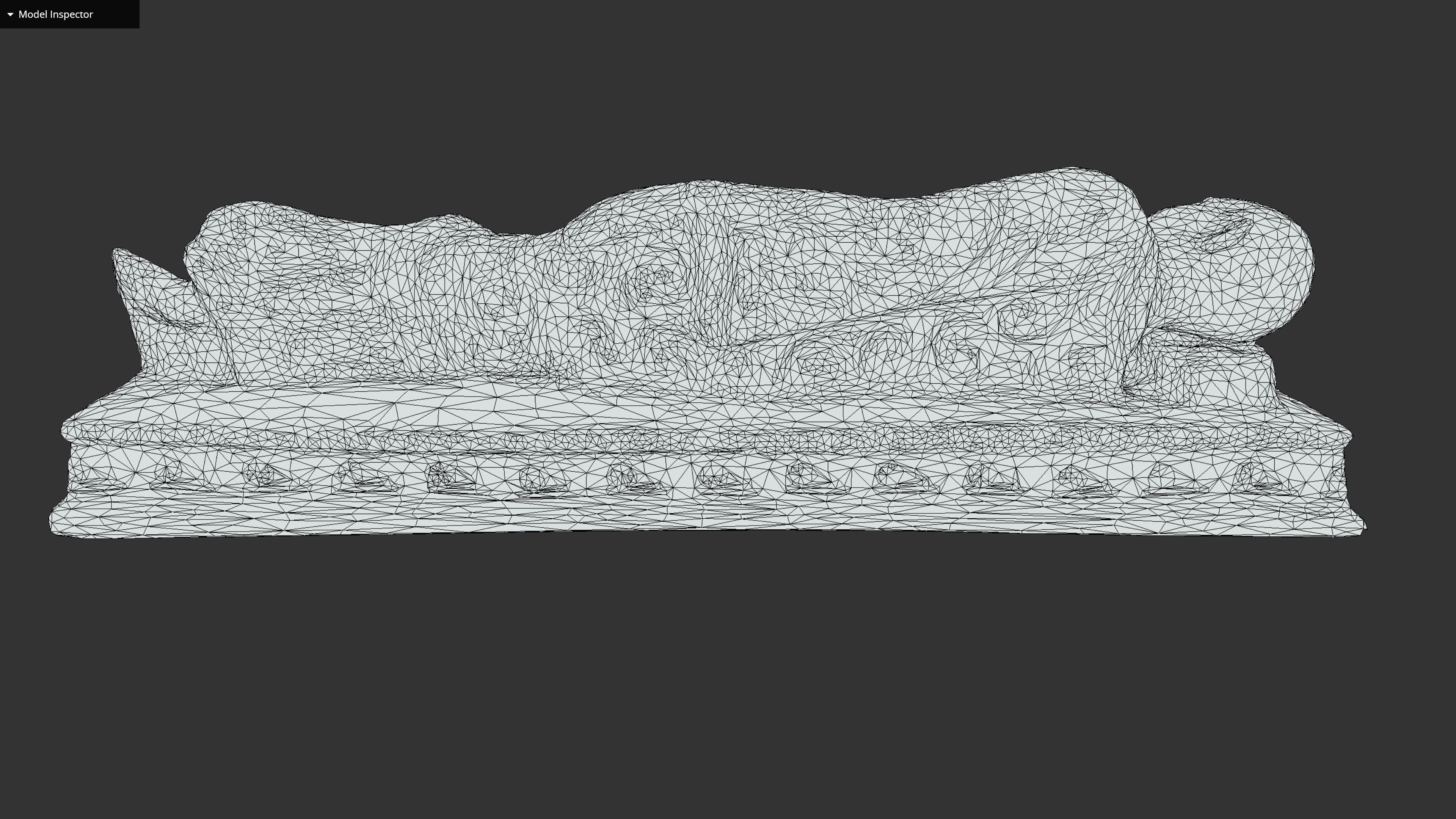 Sleeping Gandhi 3DP 3D print model_29