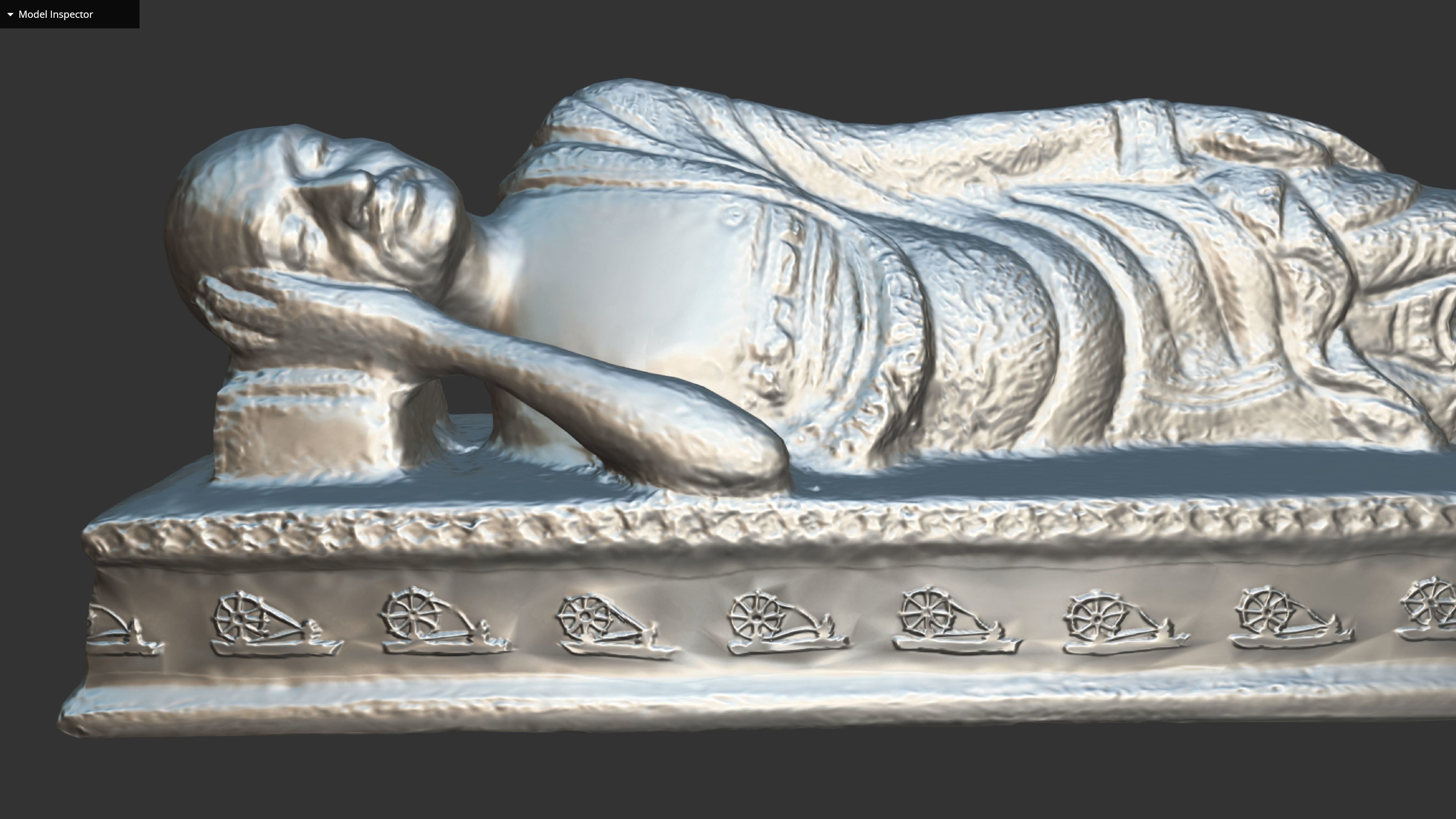 Sleeping Gandhi 3DP 3D print model_24