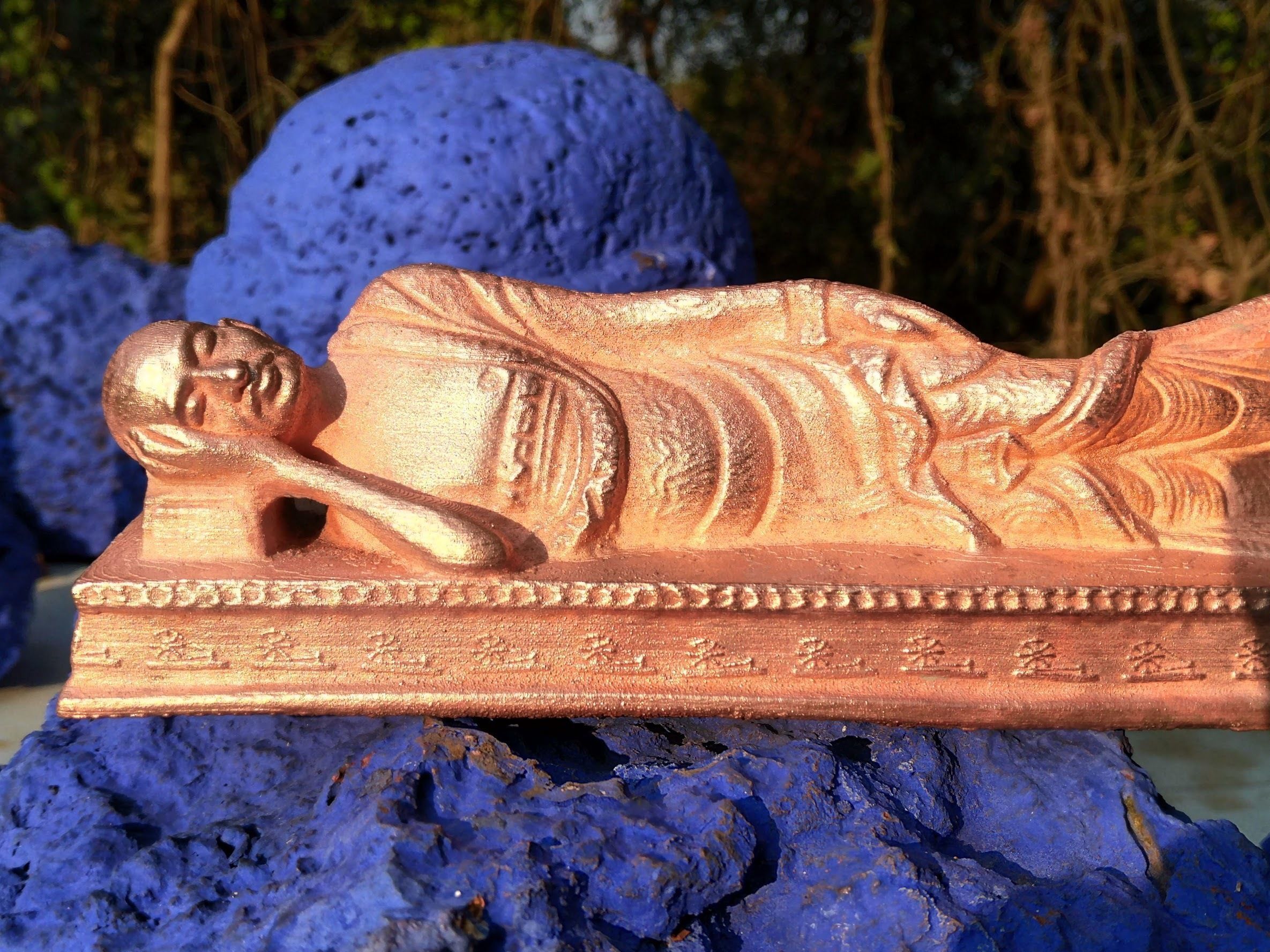 Sleeping Gandhi 3DP 3D print model_4