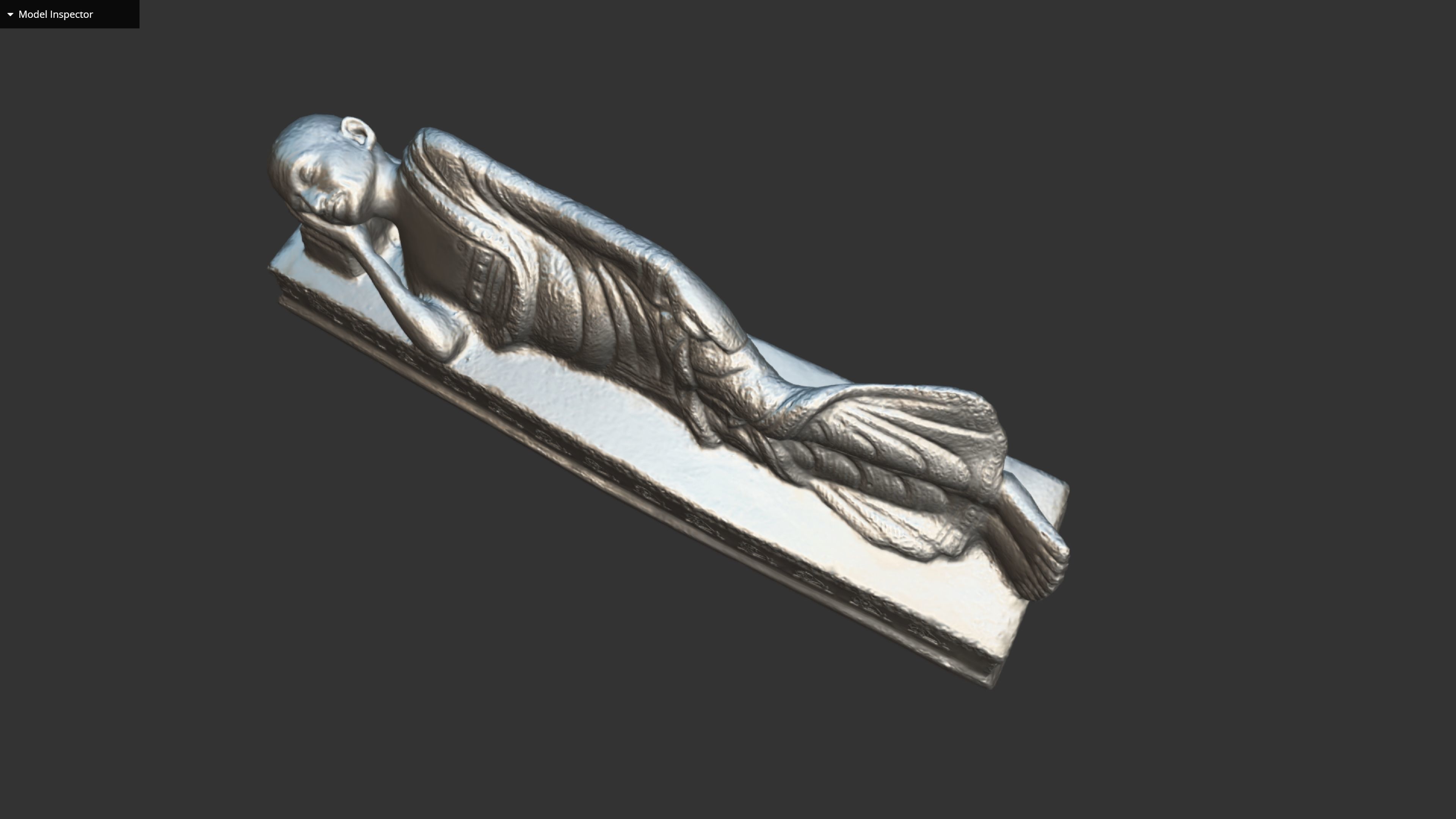 Sleeping Gandhi 3DP 3D print model_26