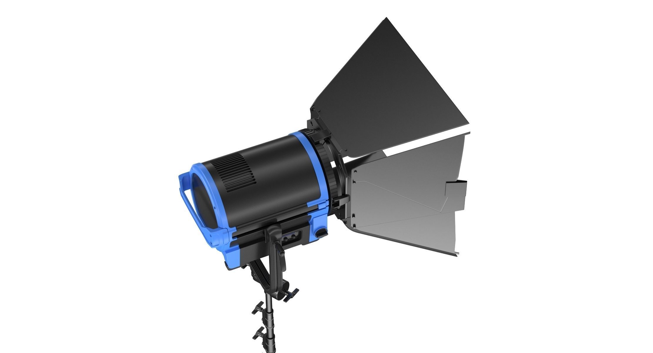 Arri L-Series L10-C with Stands and Bandoor 3D model_4