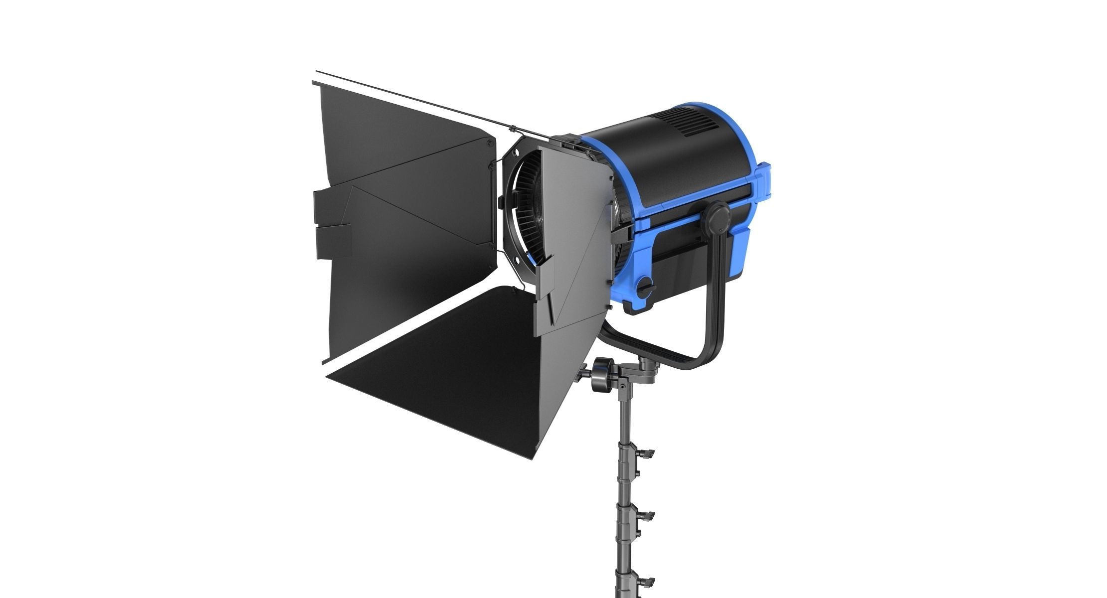 Arri L-Series L10-C with Stands and Bandoor 3D model_5