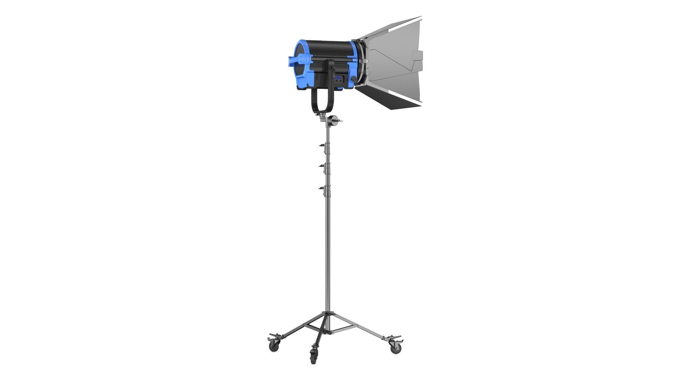 Arri L-Series L10-C with Stands and Bandoor 3D model_3