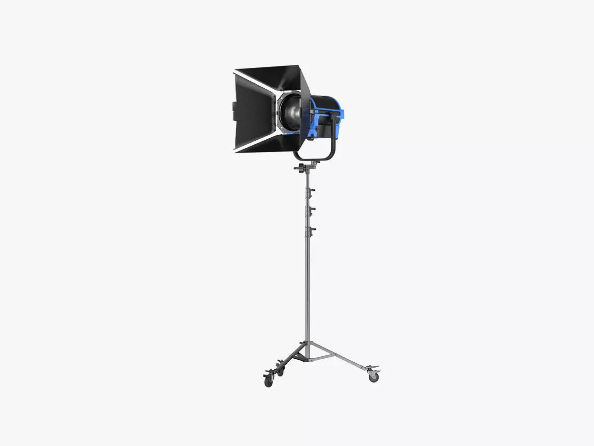 Arri L-Series L10-C with Stands and Bandoor 3D model_0