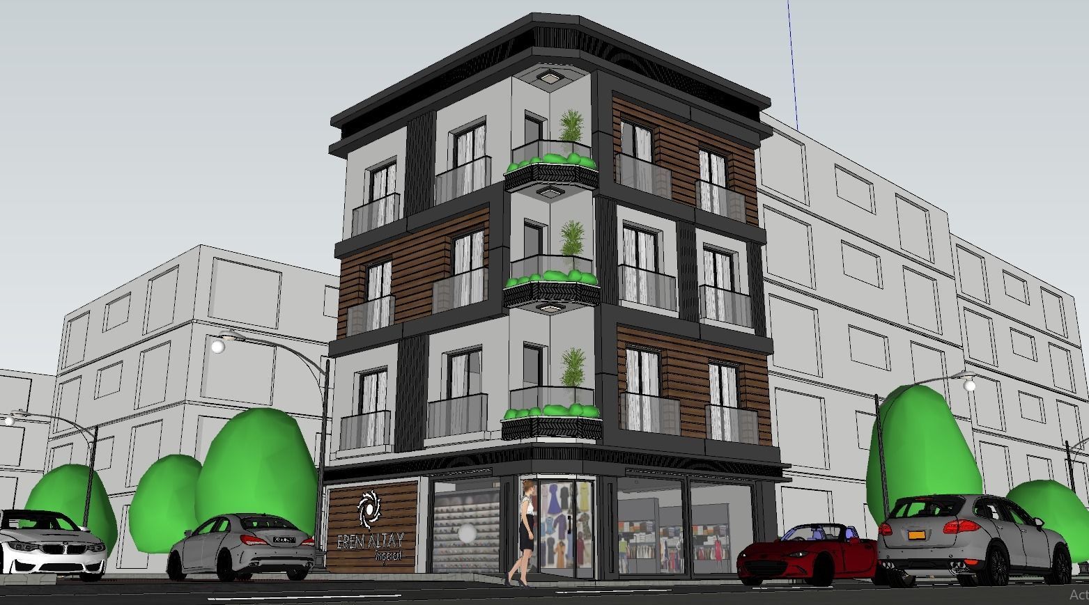 High Detailed Apartment Project V-Ray Ready 3D model_1