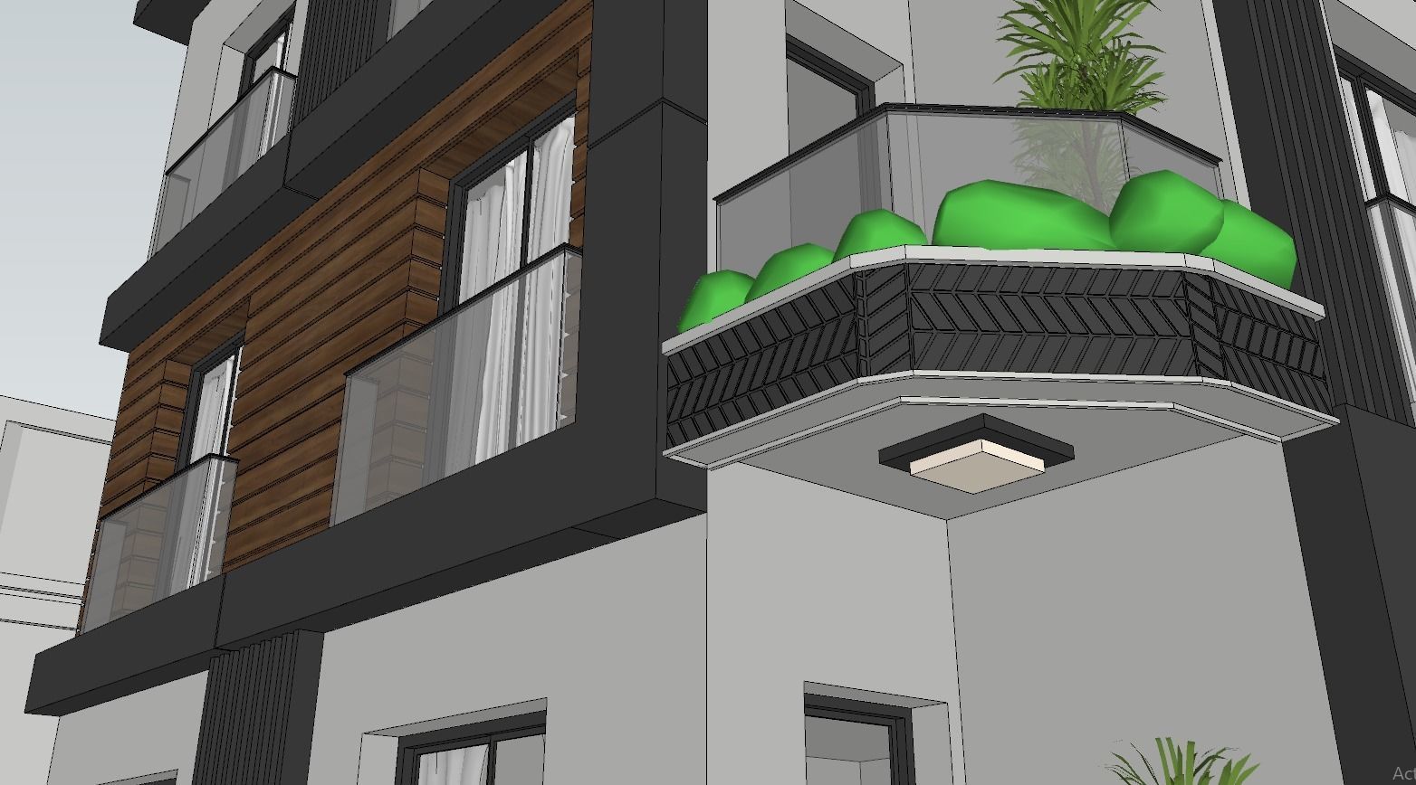 High Detailed Apartment Project V-Ray Ready 3D model_2