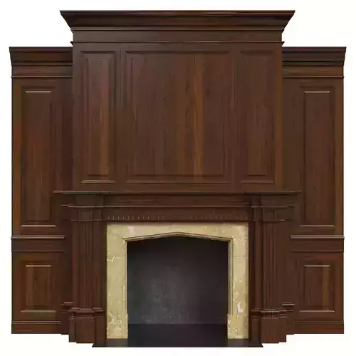 Classic fireplace 02