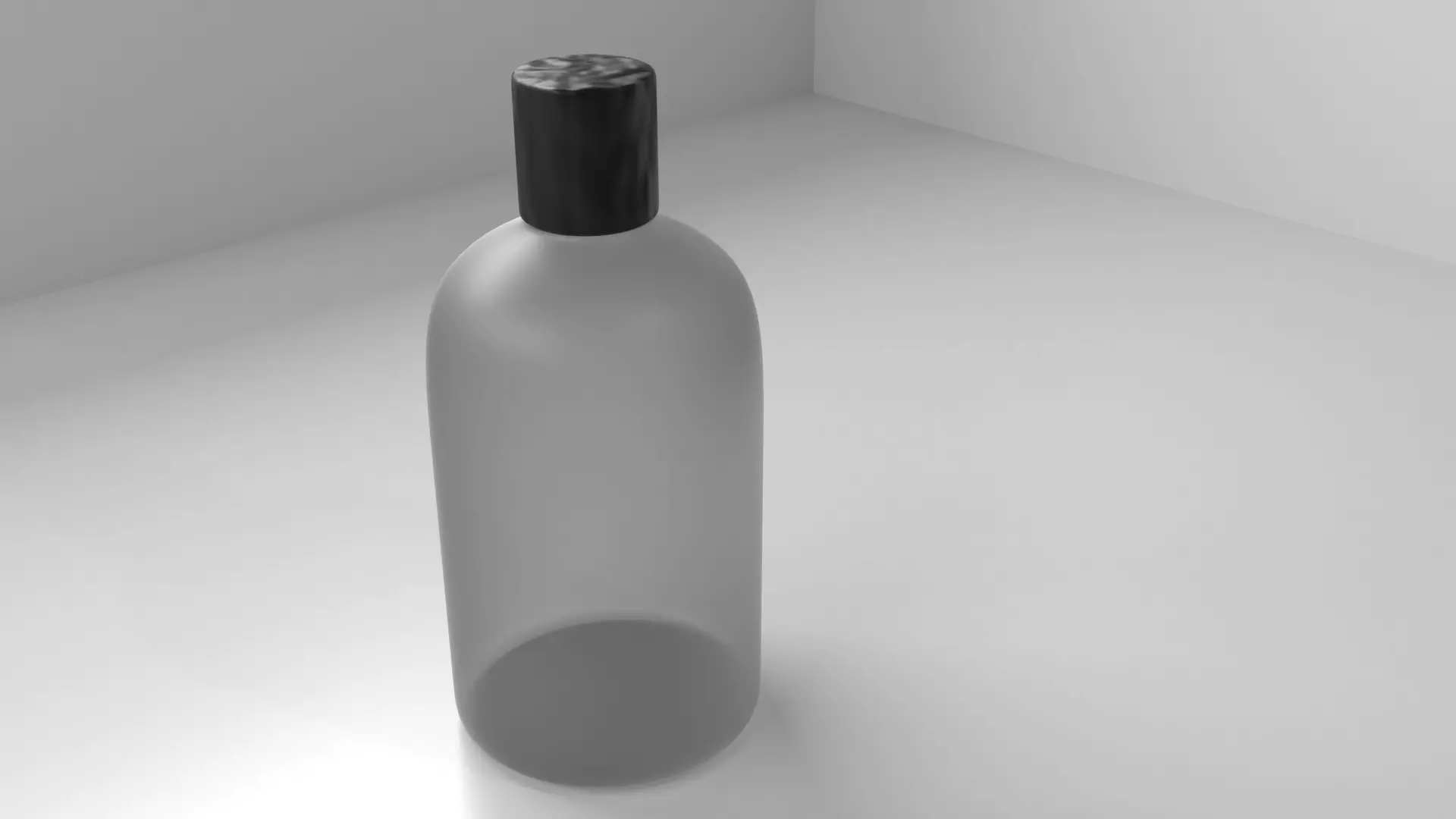 Plastic Bottle 10 - Shampoo Bottle 3D model