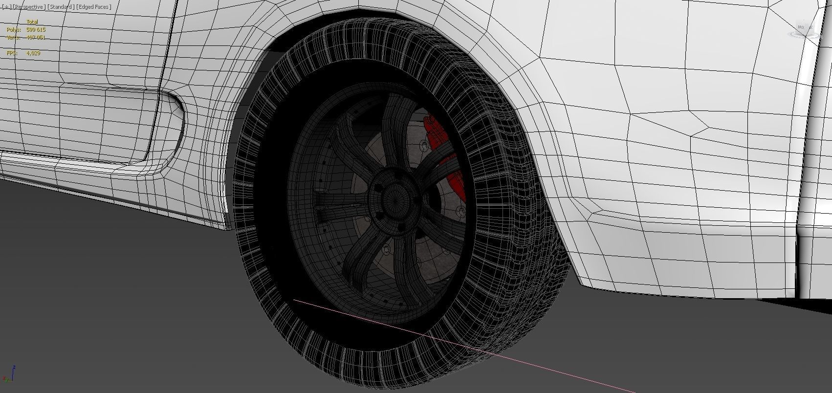 Toyota Supra  3D model_5