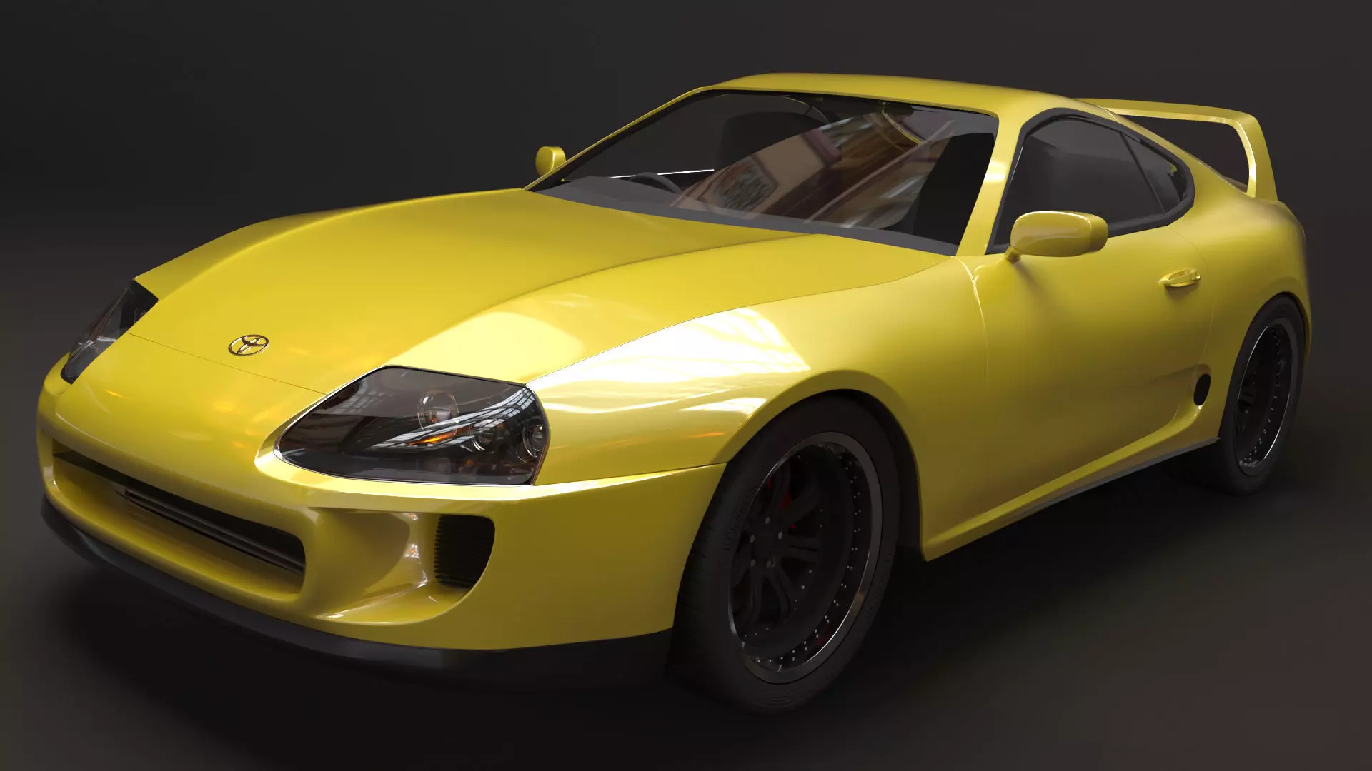 Toyota Supra  3D model_0