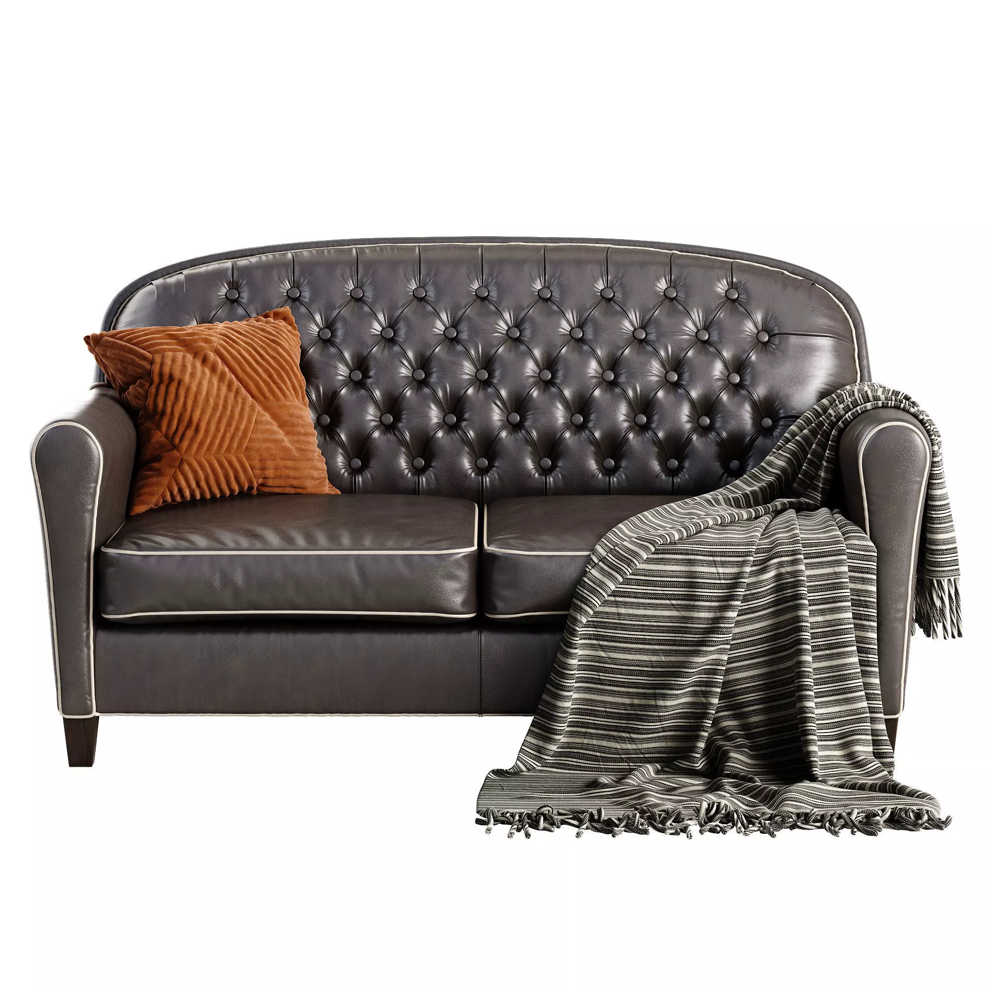 Crate and Barrel Eiffel sofa 3D model
