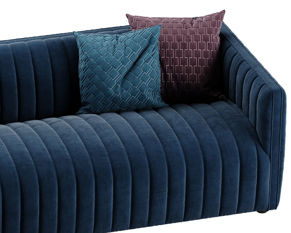 Crate and Barrel Cosima sofa 3D model_3