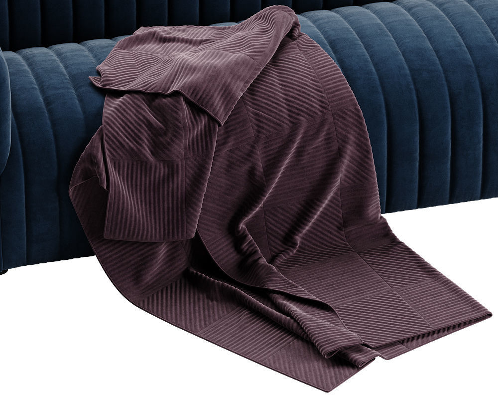 Crate and Barrel Cosima sofa 3D model_2